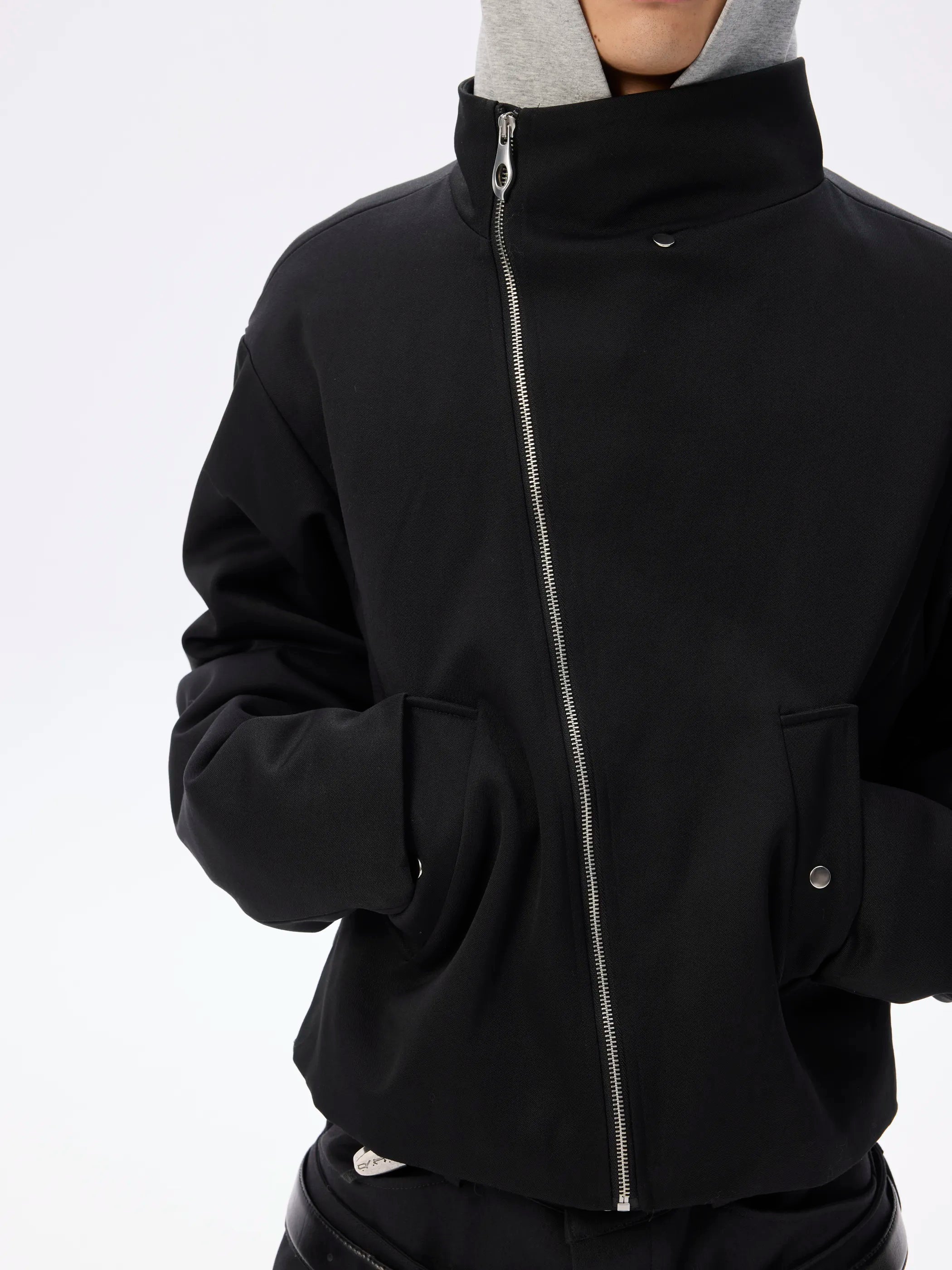 Model shot of Modular False-Layer Tailored Coat 8