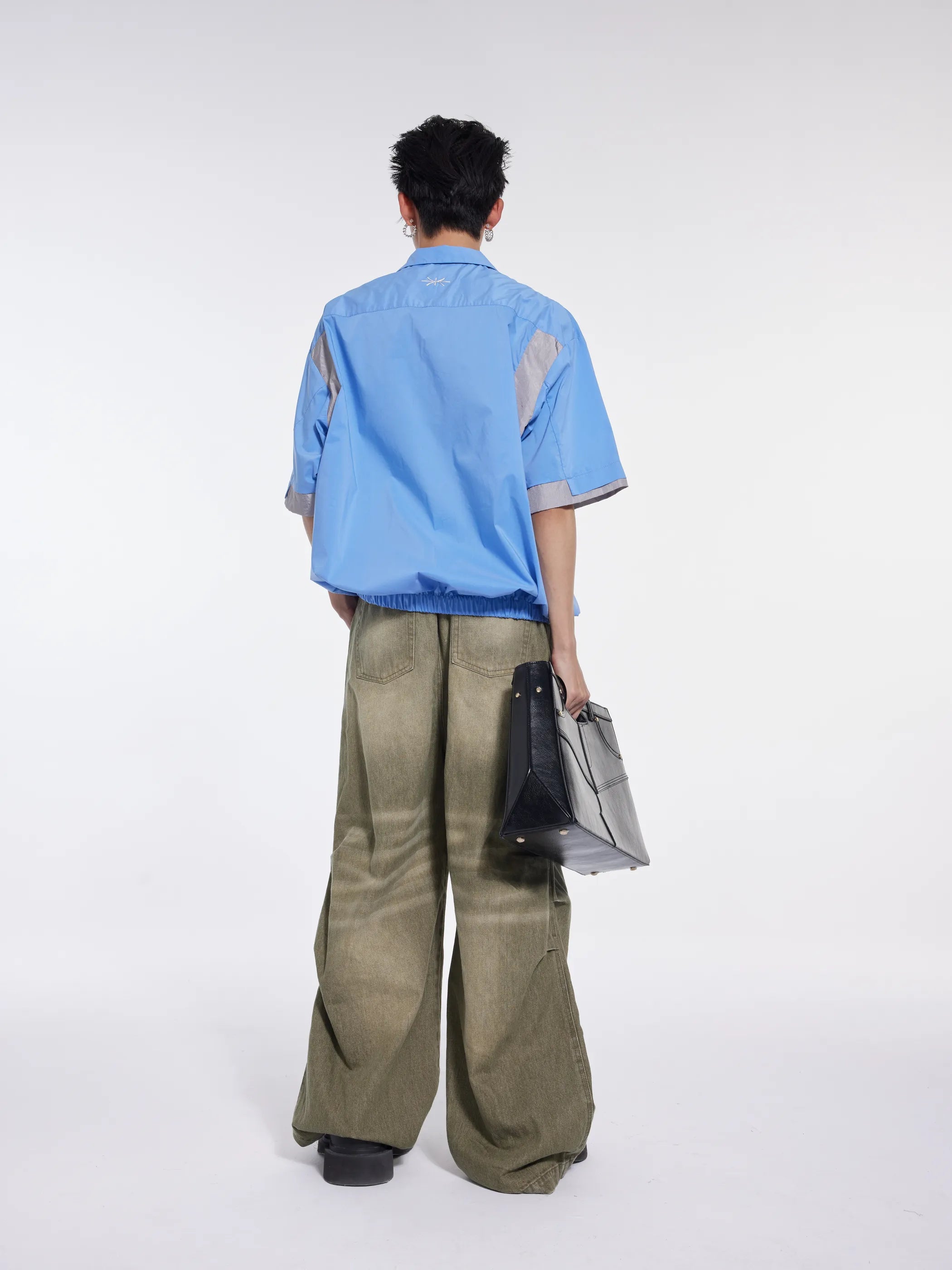 Model shot of Heavyweight Destroyed Jeans 4