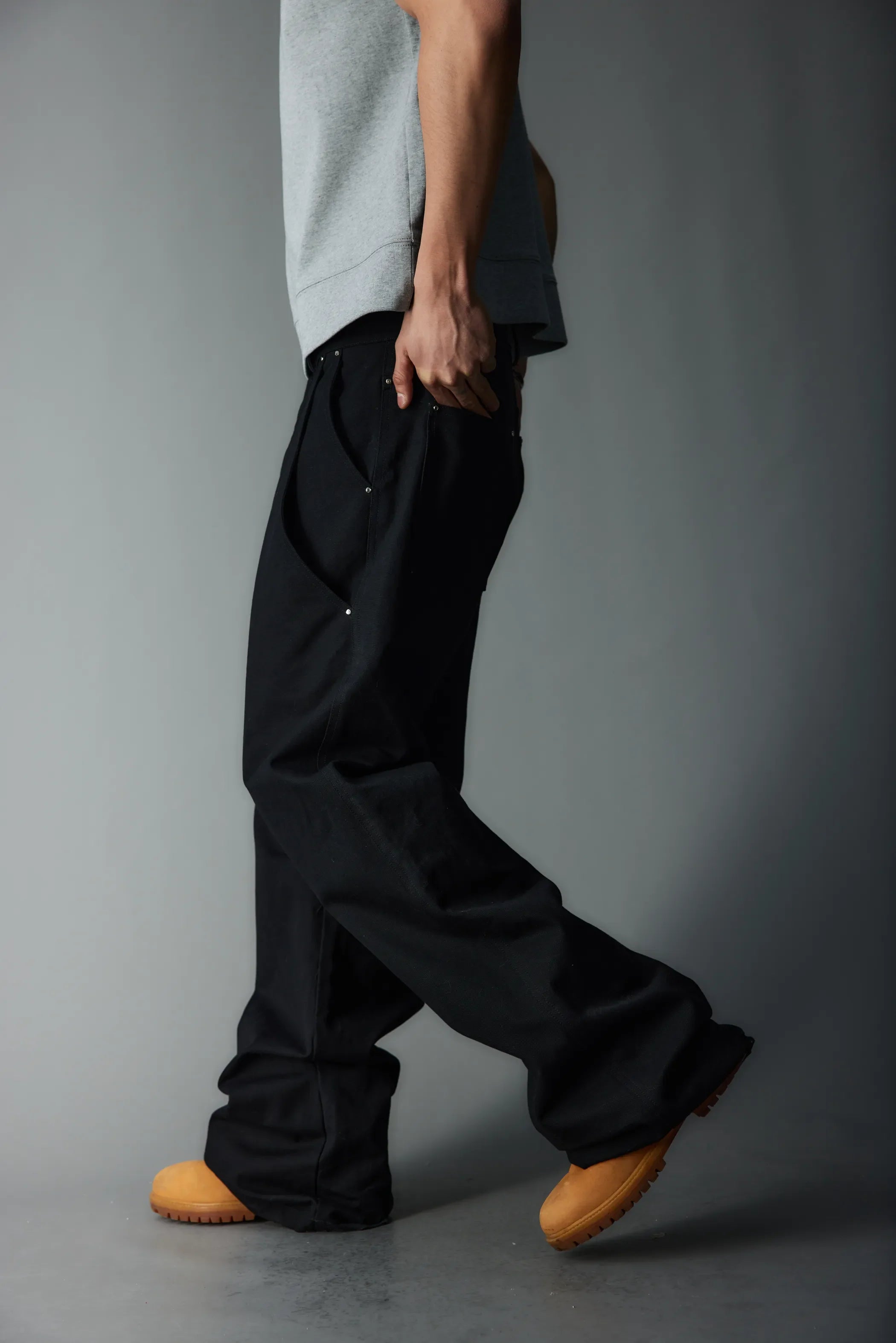 Model shot of Lab-Grown Diamond Streetwear Jeans 7