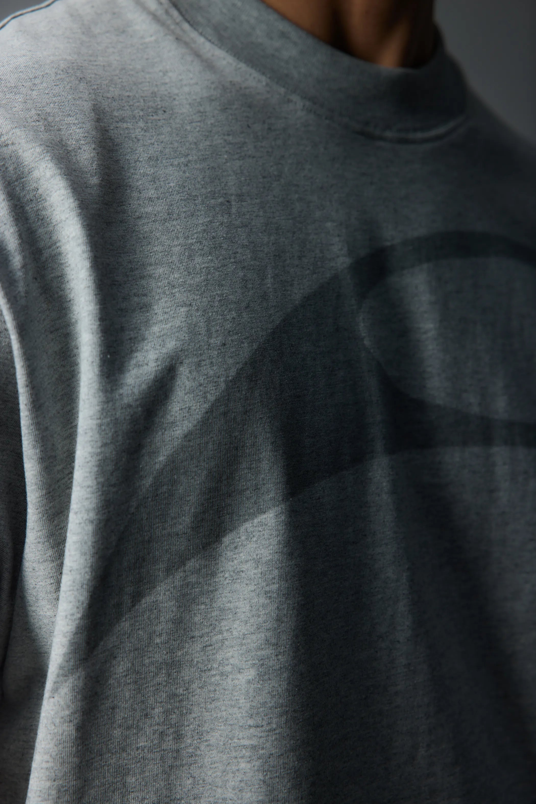 Model shot of Signature Transfer-Print Crewneck 3