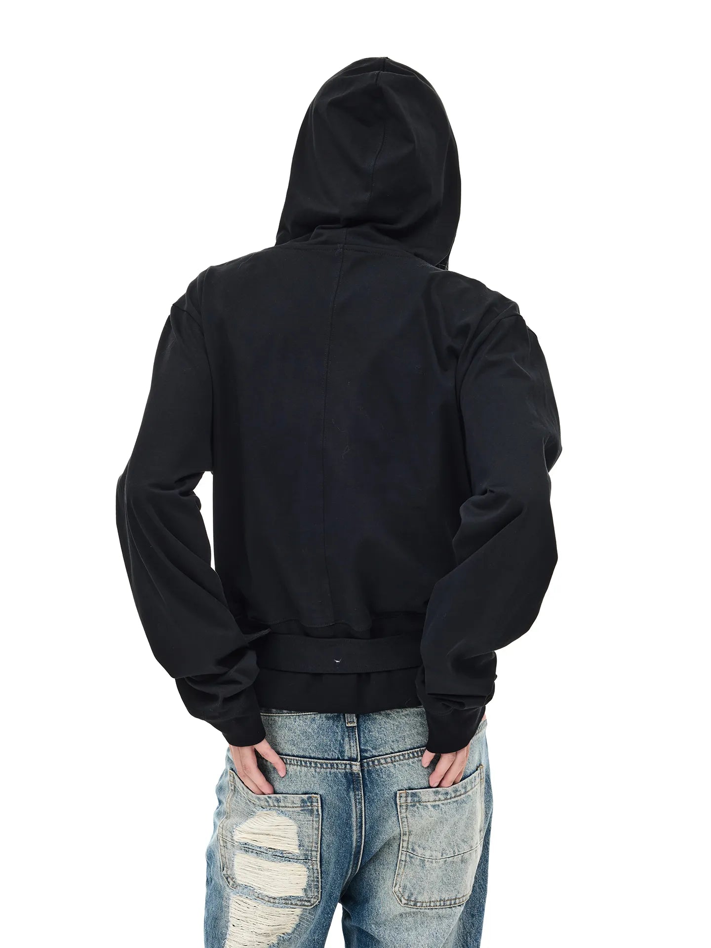 Deep V Hoodie