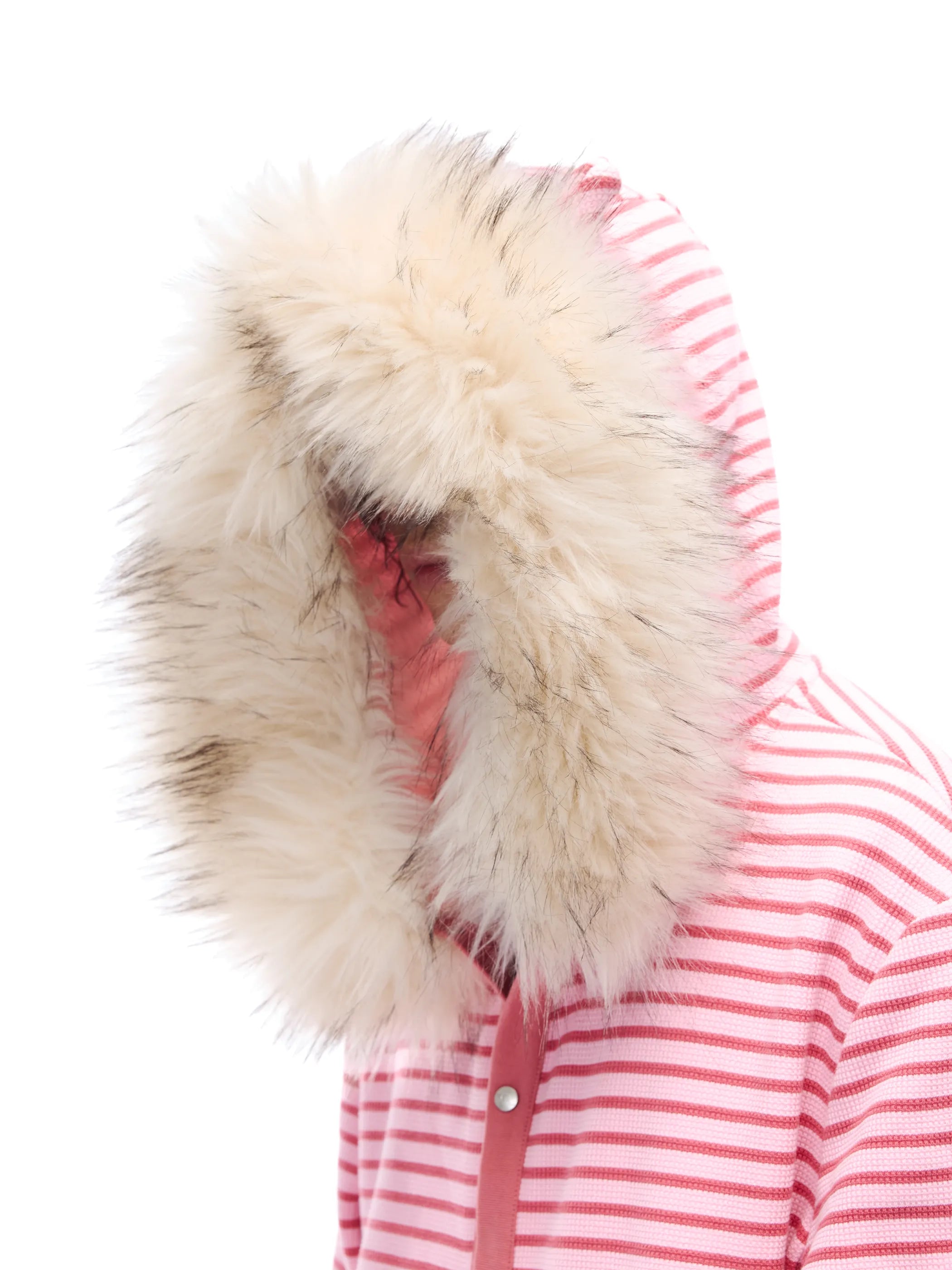 Hooded sweatshirt jacket