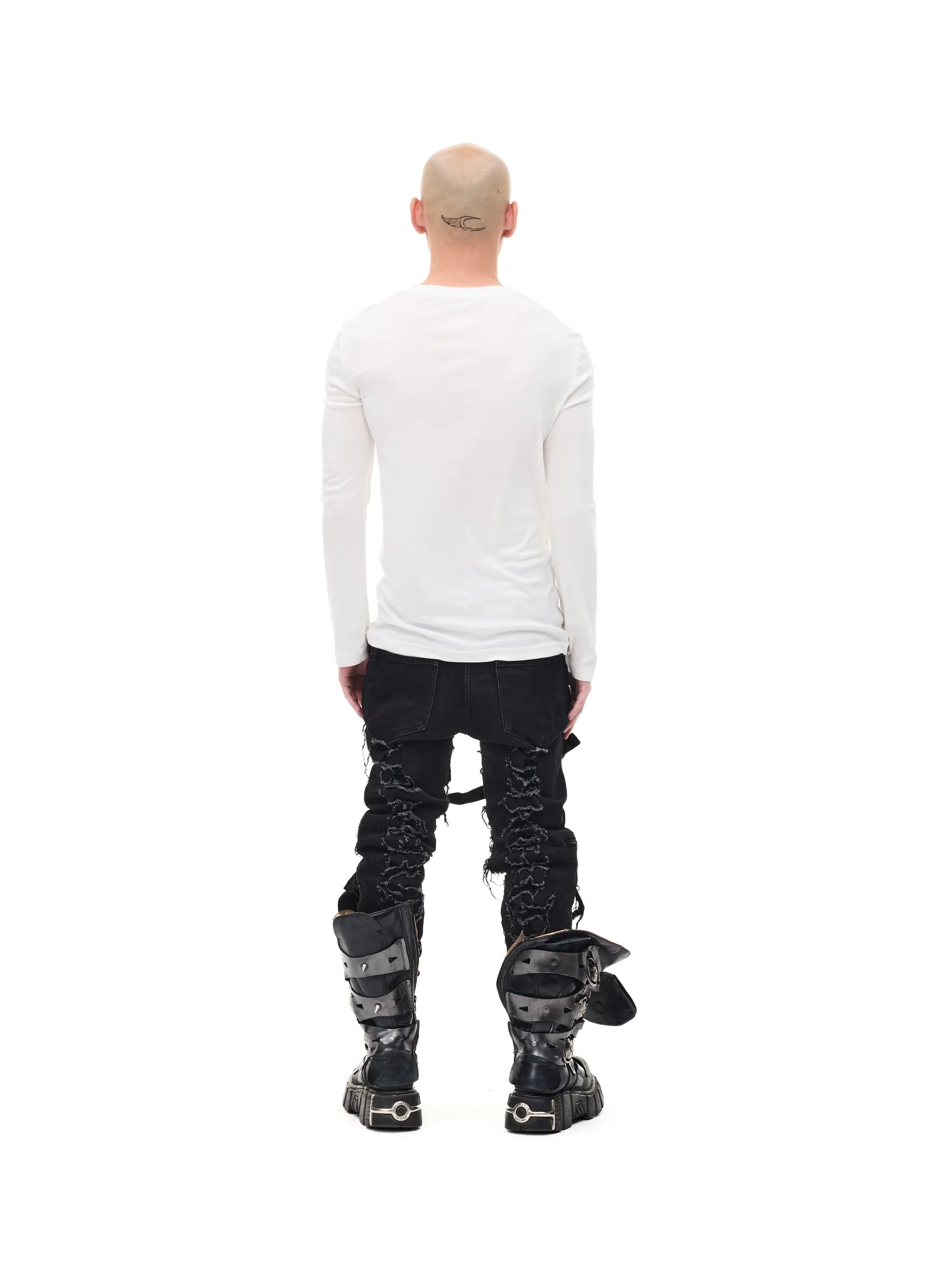 Printed Slim-fit Stretch Tee