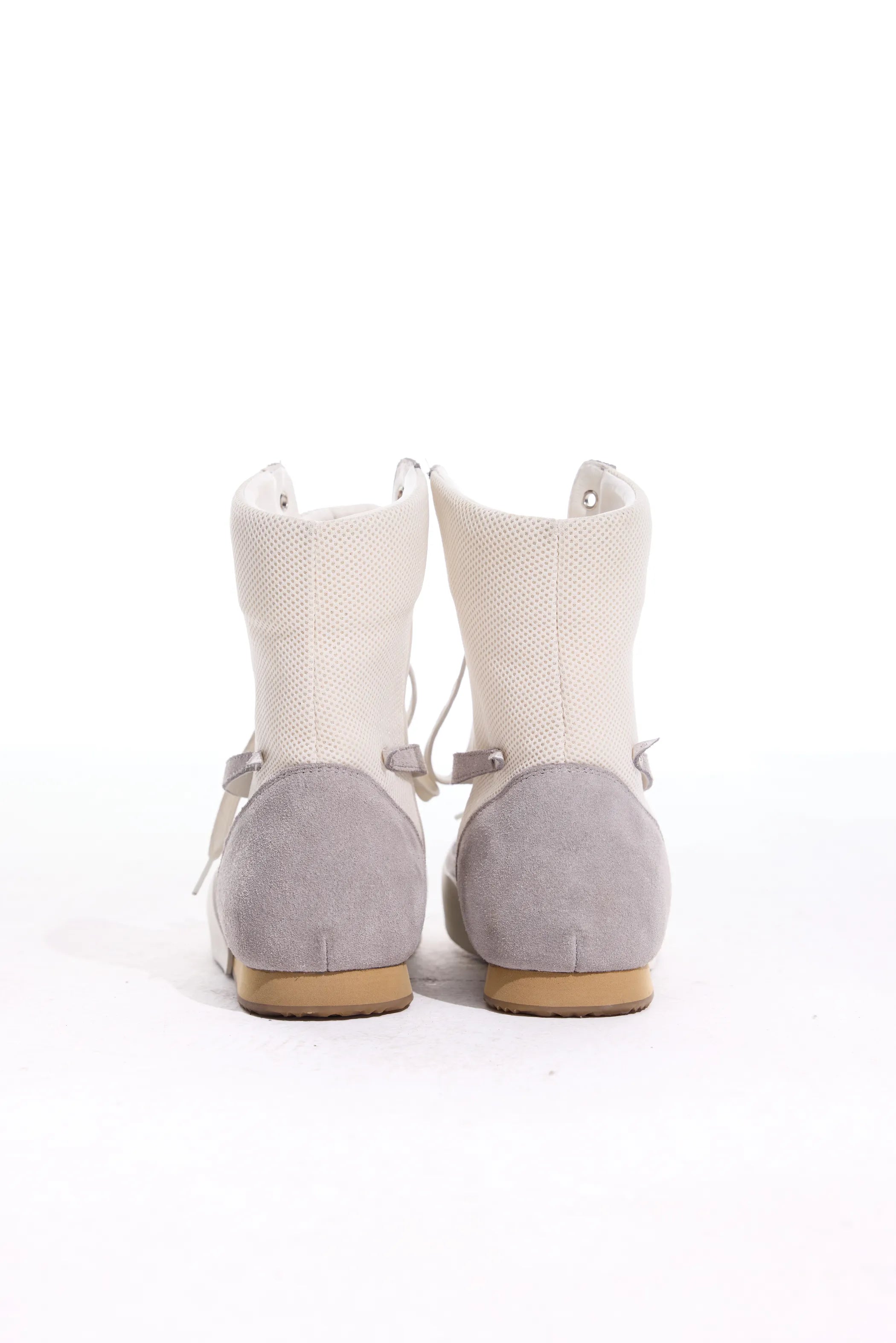 Boxing boots with lace detailing
