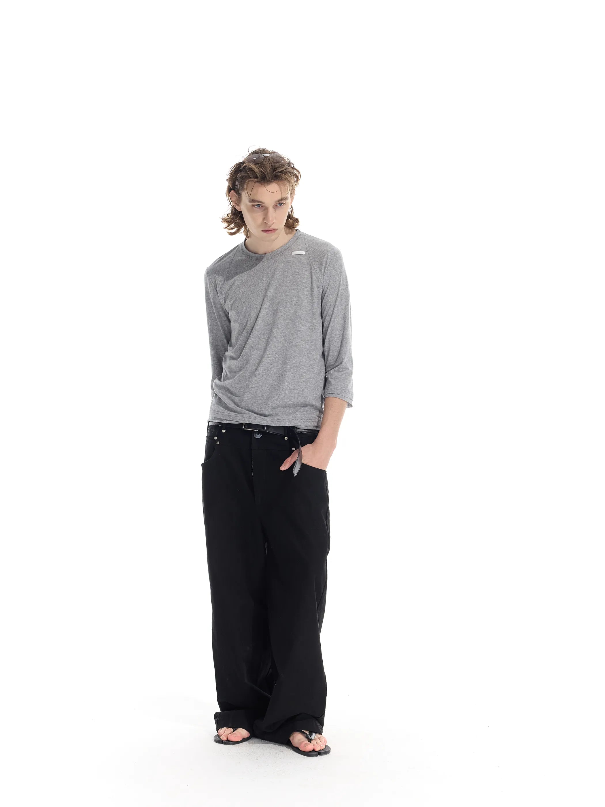 Model shot of Cooling Mid-Sleeve T-Shirt 8