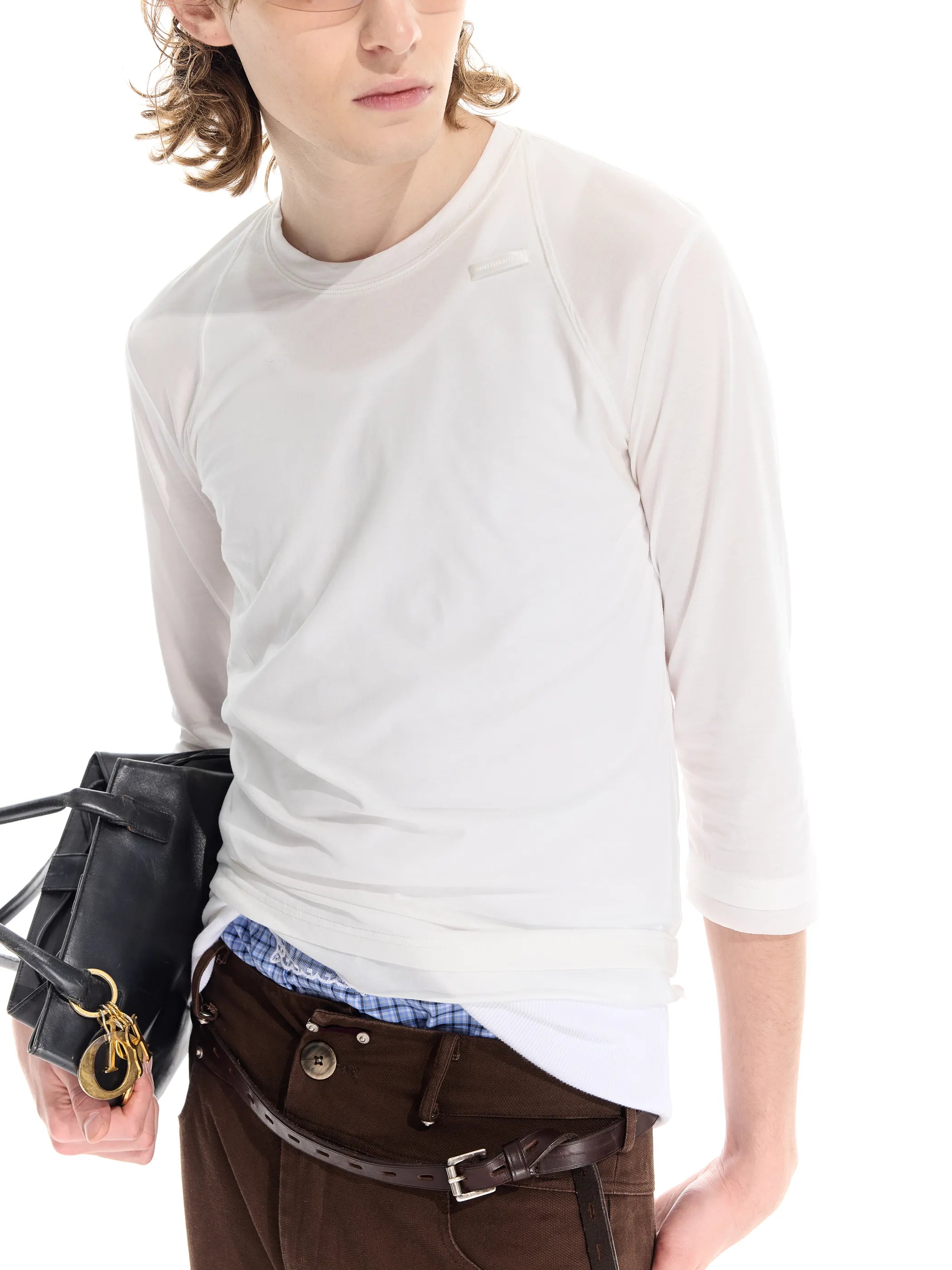 Model shot of Cooling Mid-Sleeve T-Shirt 4