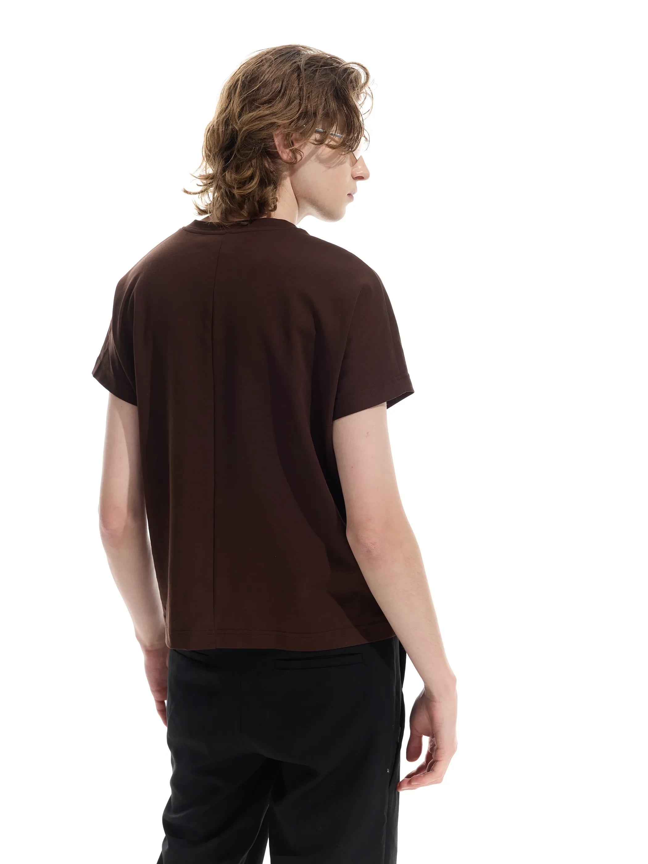 Model shot of Essential Commute Short-Sleeve Tee 6