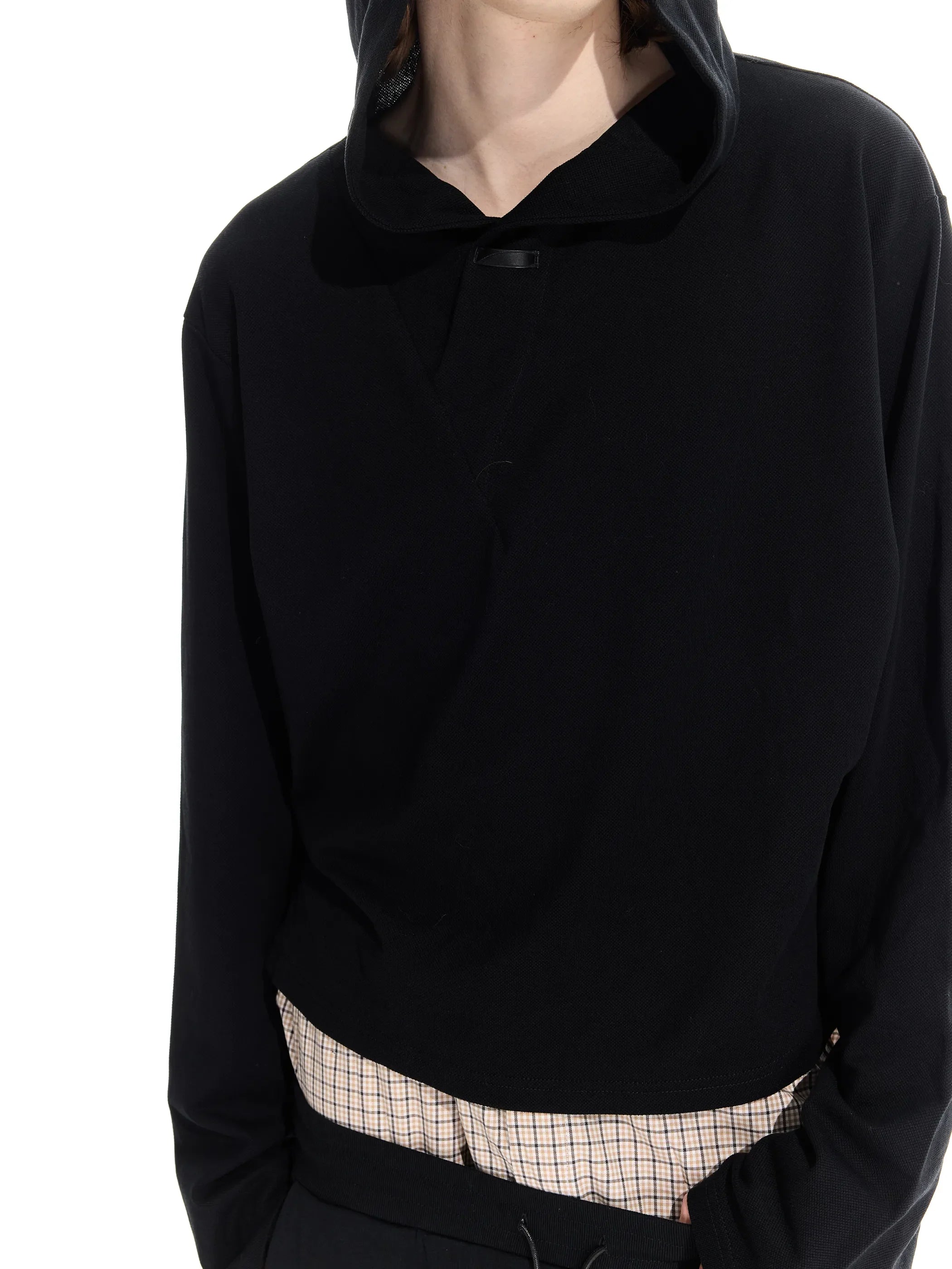Model shot of Lightweight Hooded T-Shirt 5