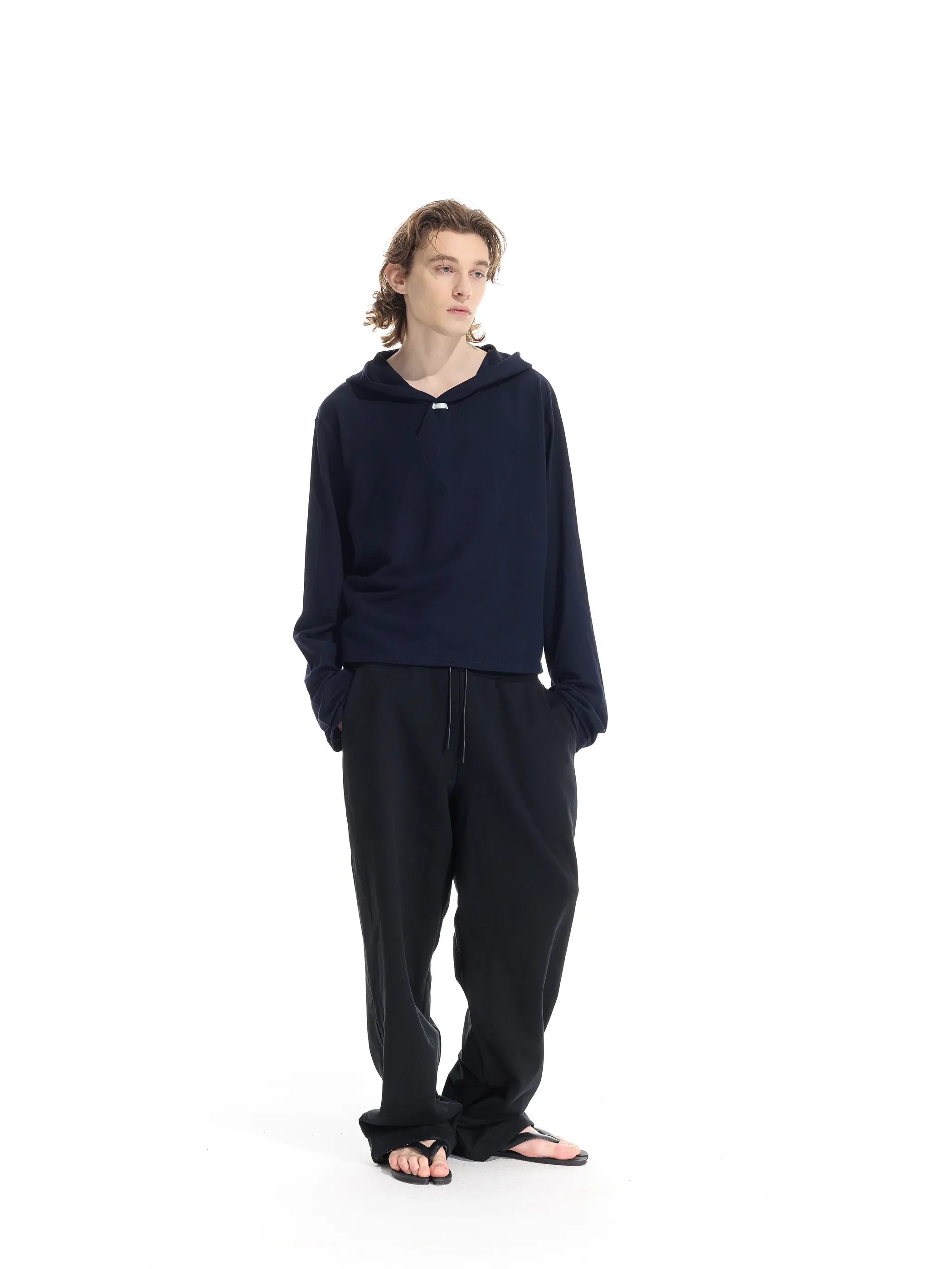 Model shot of Lightweight Hooded T-Shirt 7