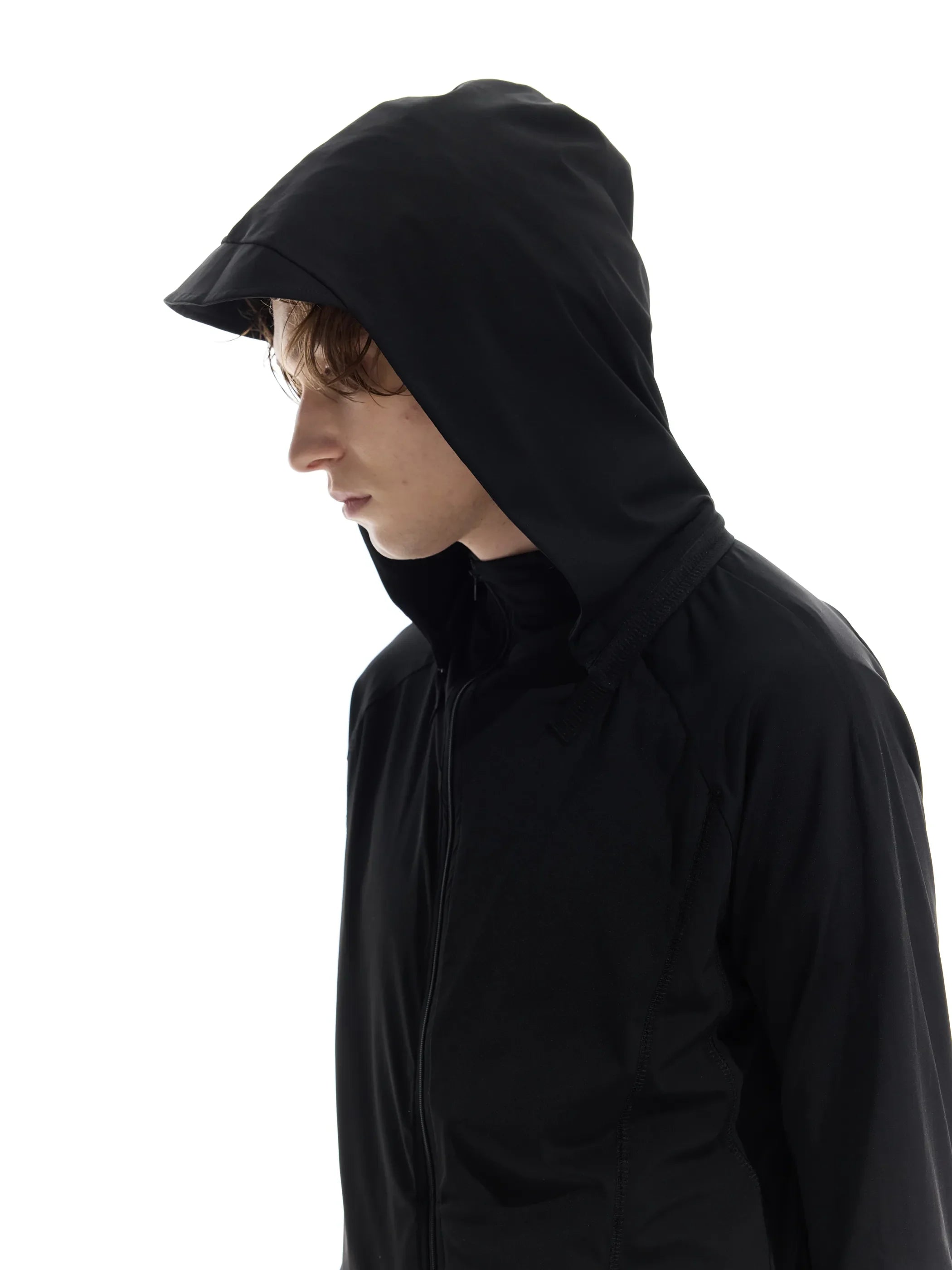 Model shot of UPF50+ Detachable Hood Sun Protection Jacket 5
