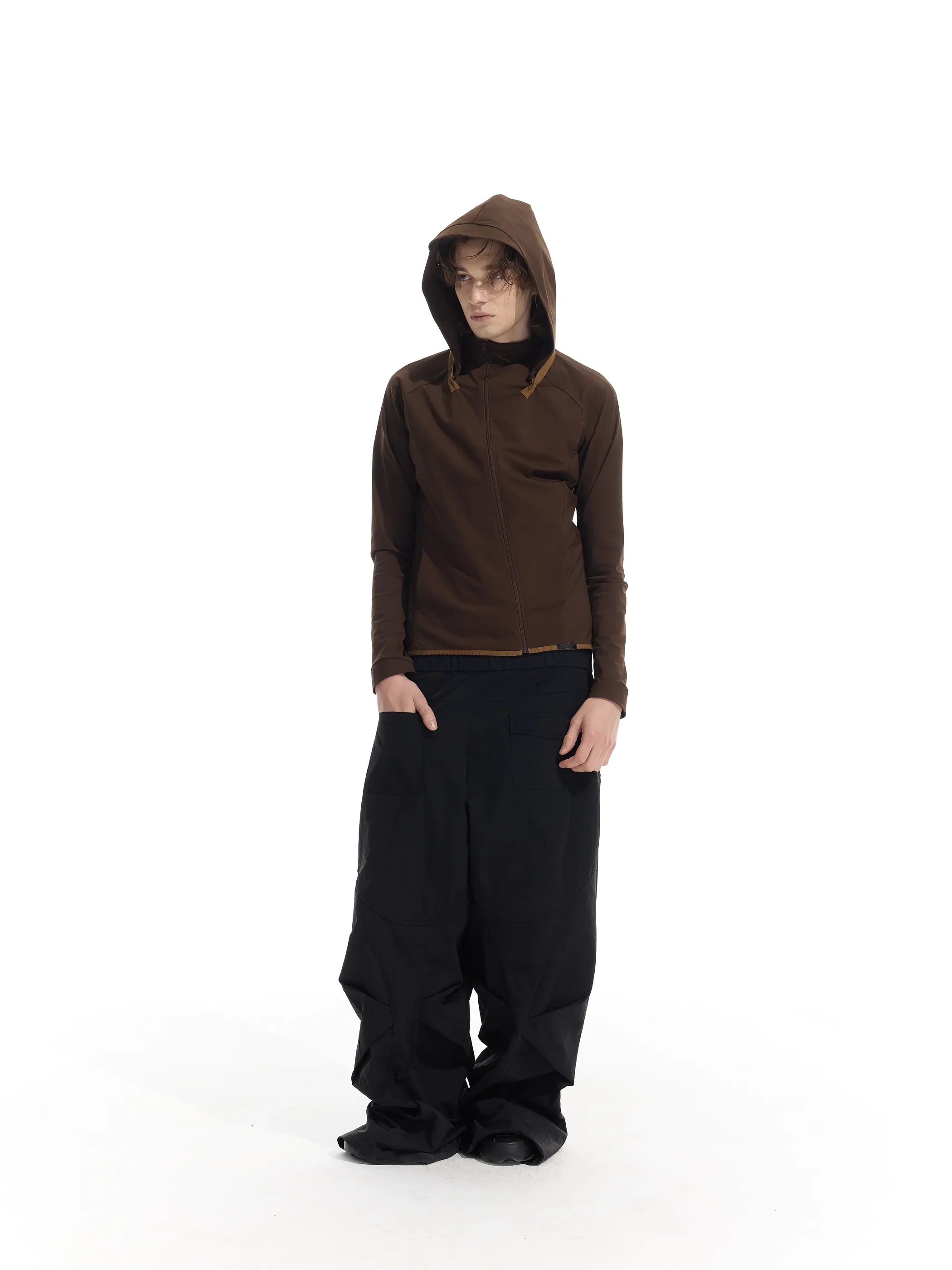 Model shot of UPF50+ Detachable Hood Sun Protection Jacket 8
