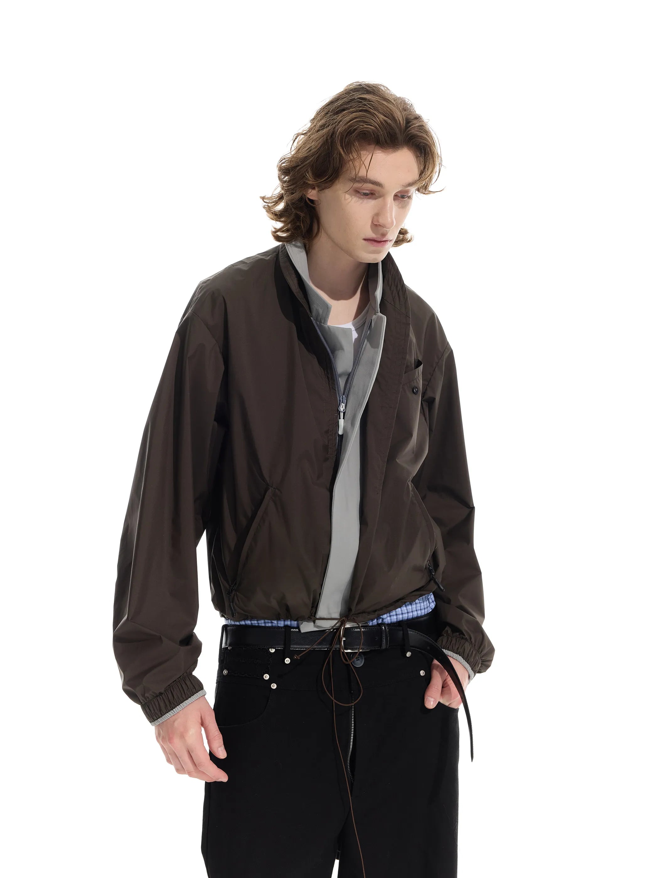 Model shot of UPF50+ Taoist Robe Style Sun Protection Jacket 4
