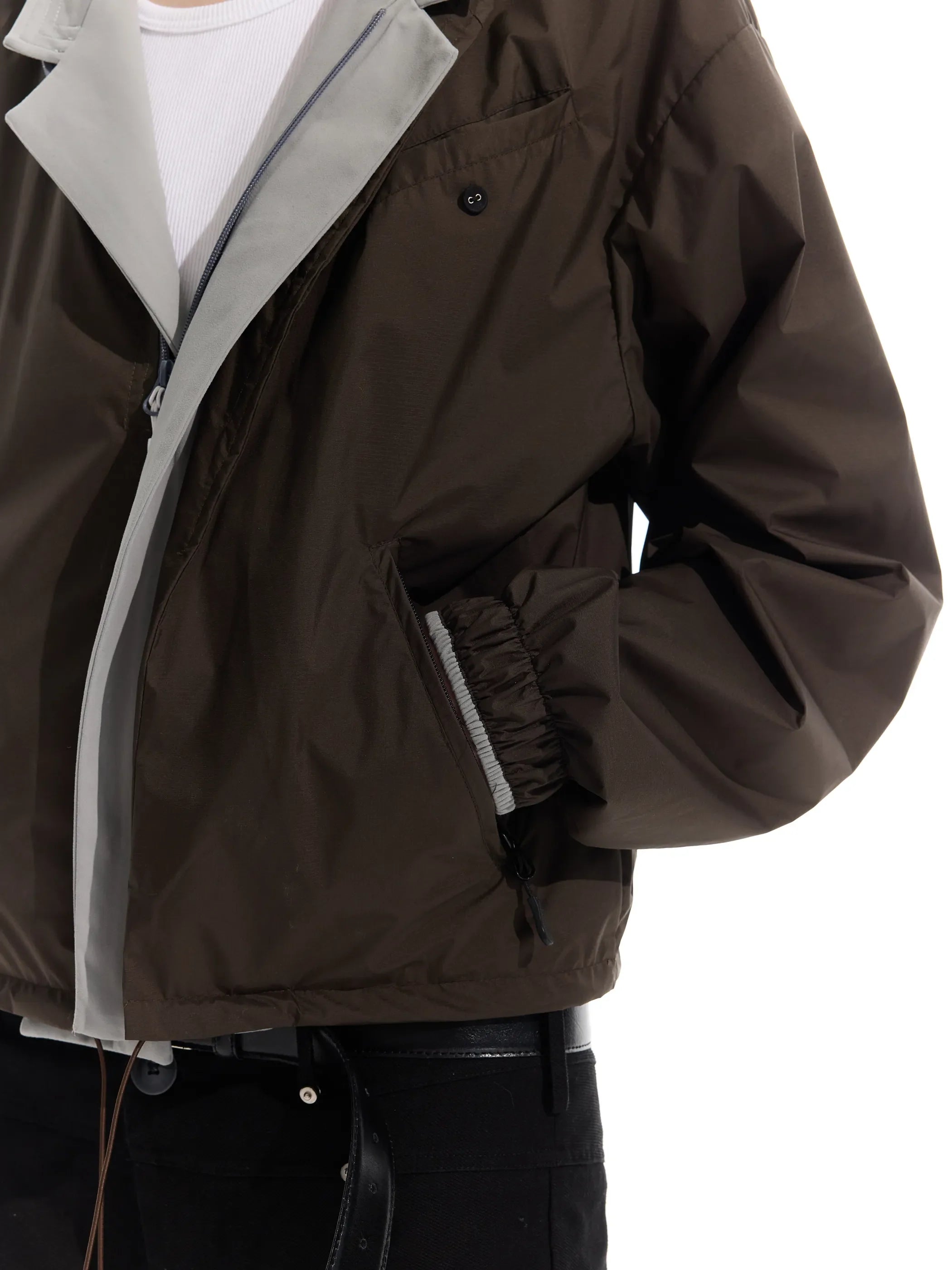 Model shot of UPF50+ Taoist Robe Style Sun Protection Jacket 7
