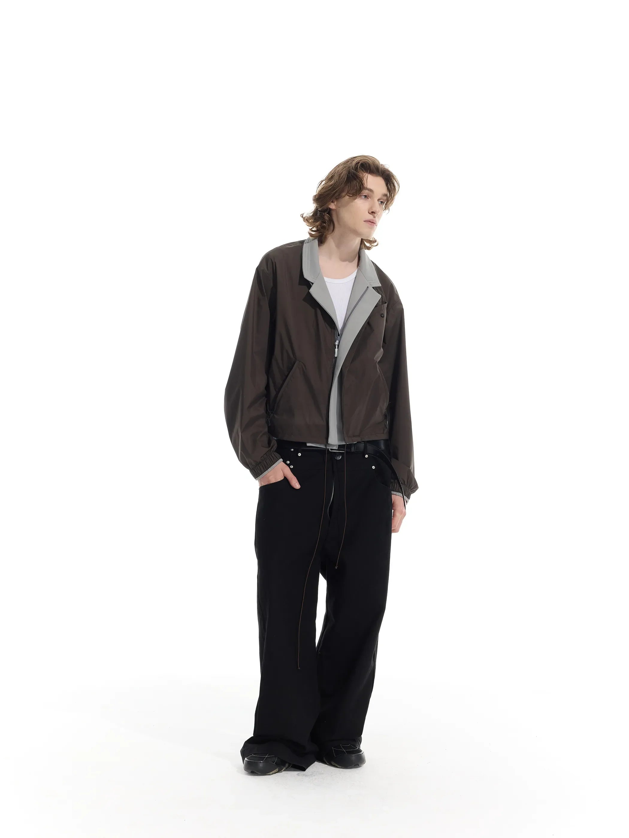 Model shot of UPF50+ Taoist Robe Style Sun Protection Jacket 9
