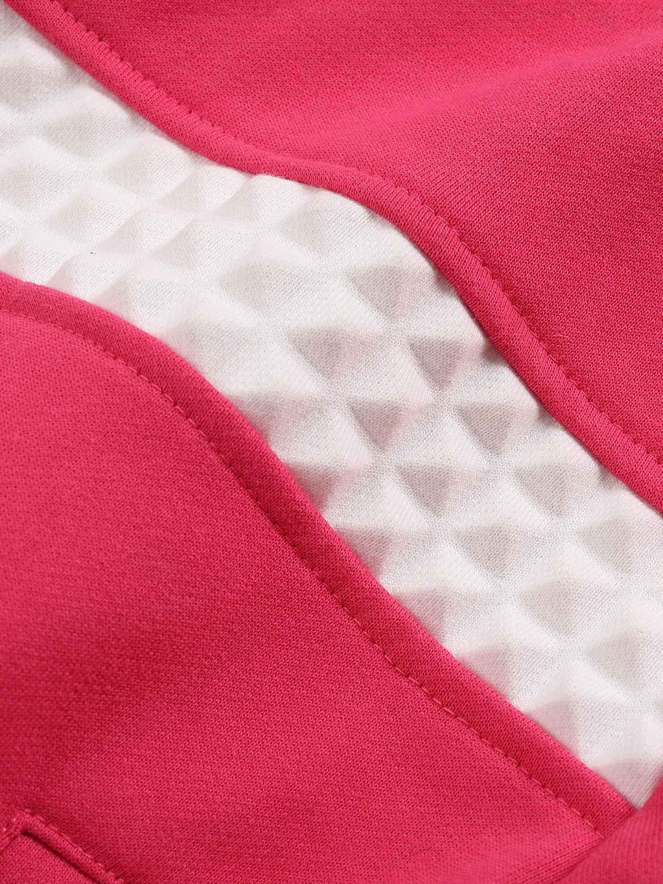 Large Zip Embossed Cross Hoodie