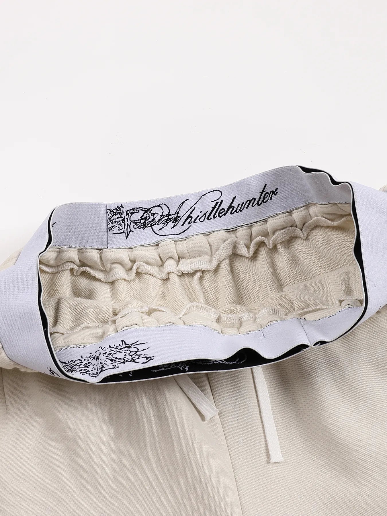 Ribbed Embossed Sweatpants