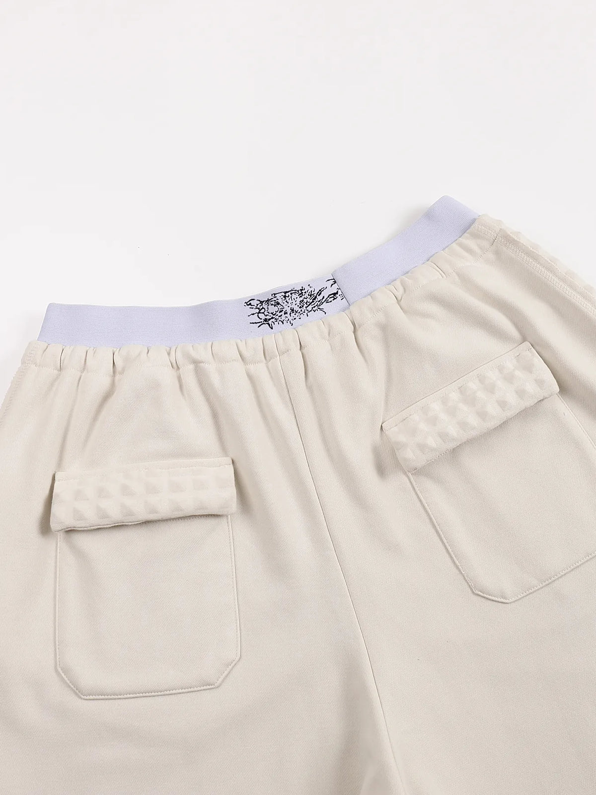 Ribbed Embossed Sweatpants