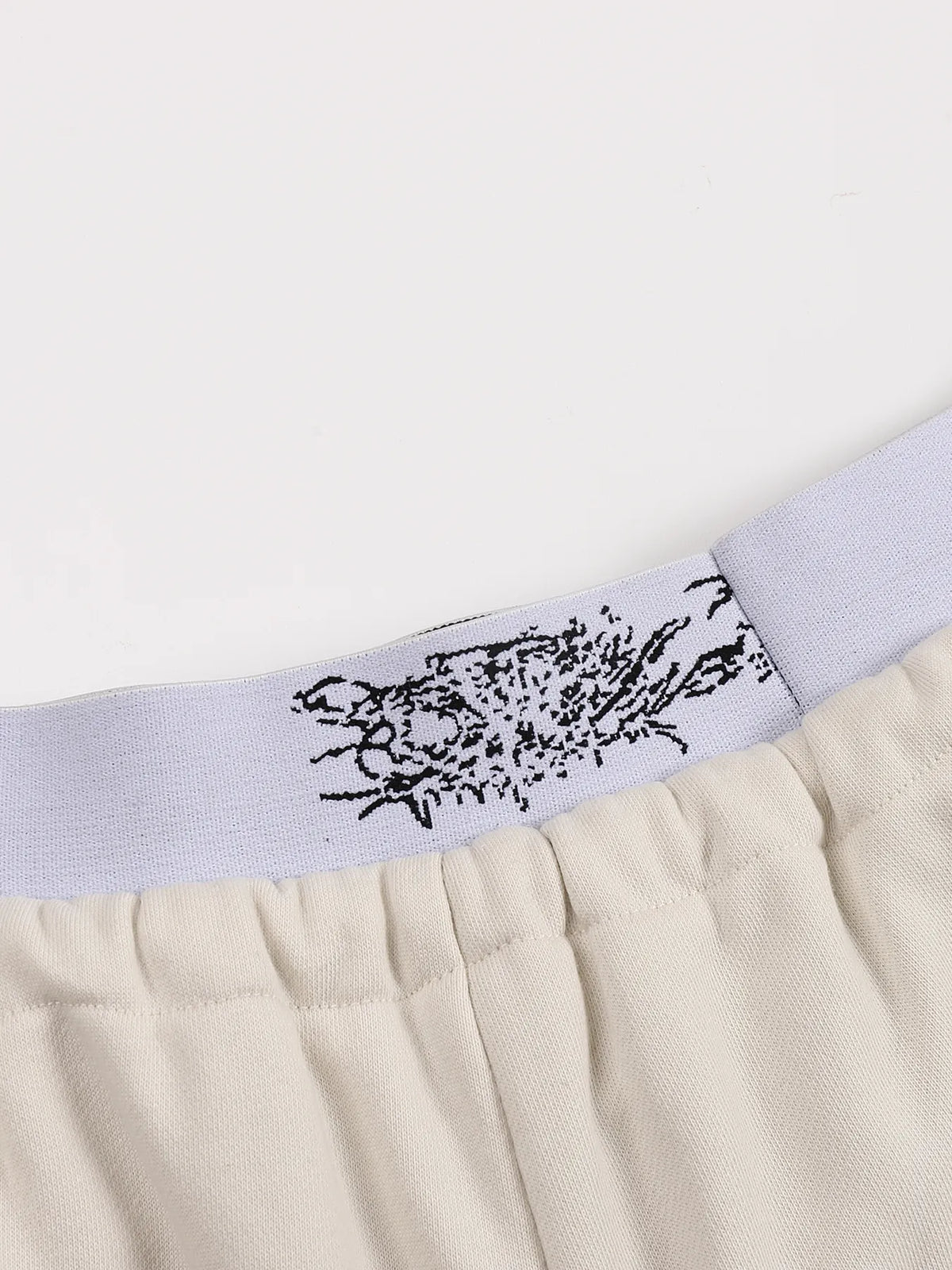 Ribbed Embossed Sweatpants