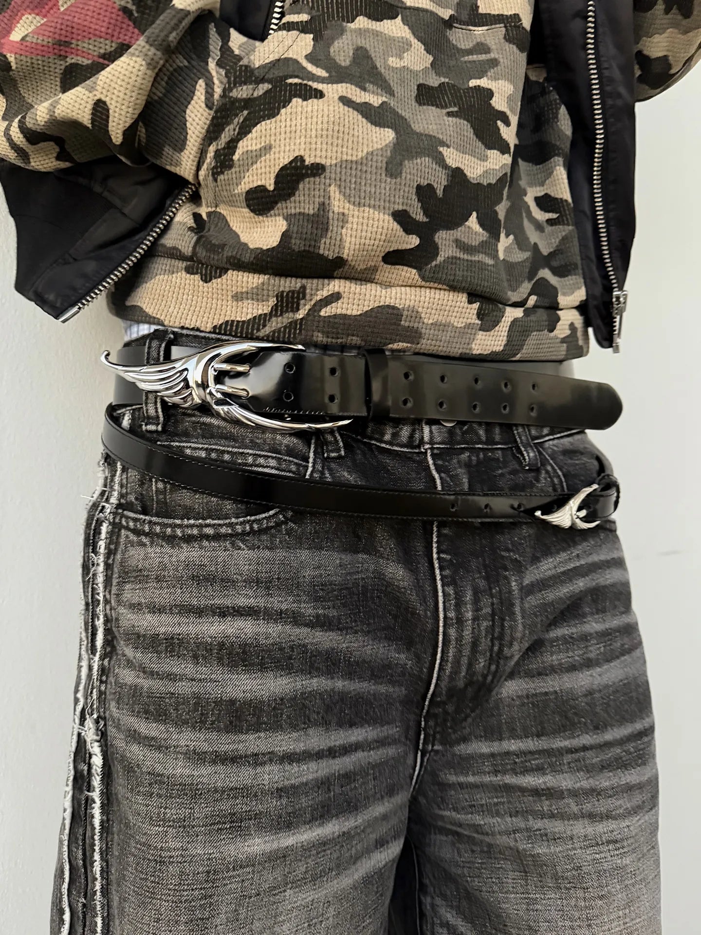 Double Dove - leather belt