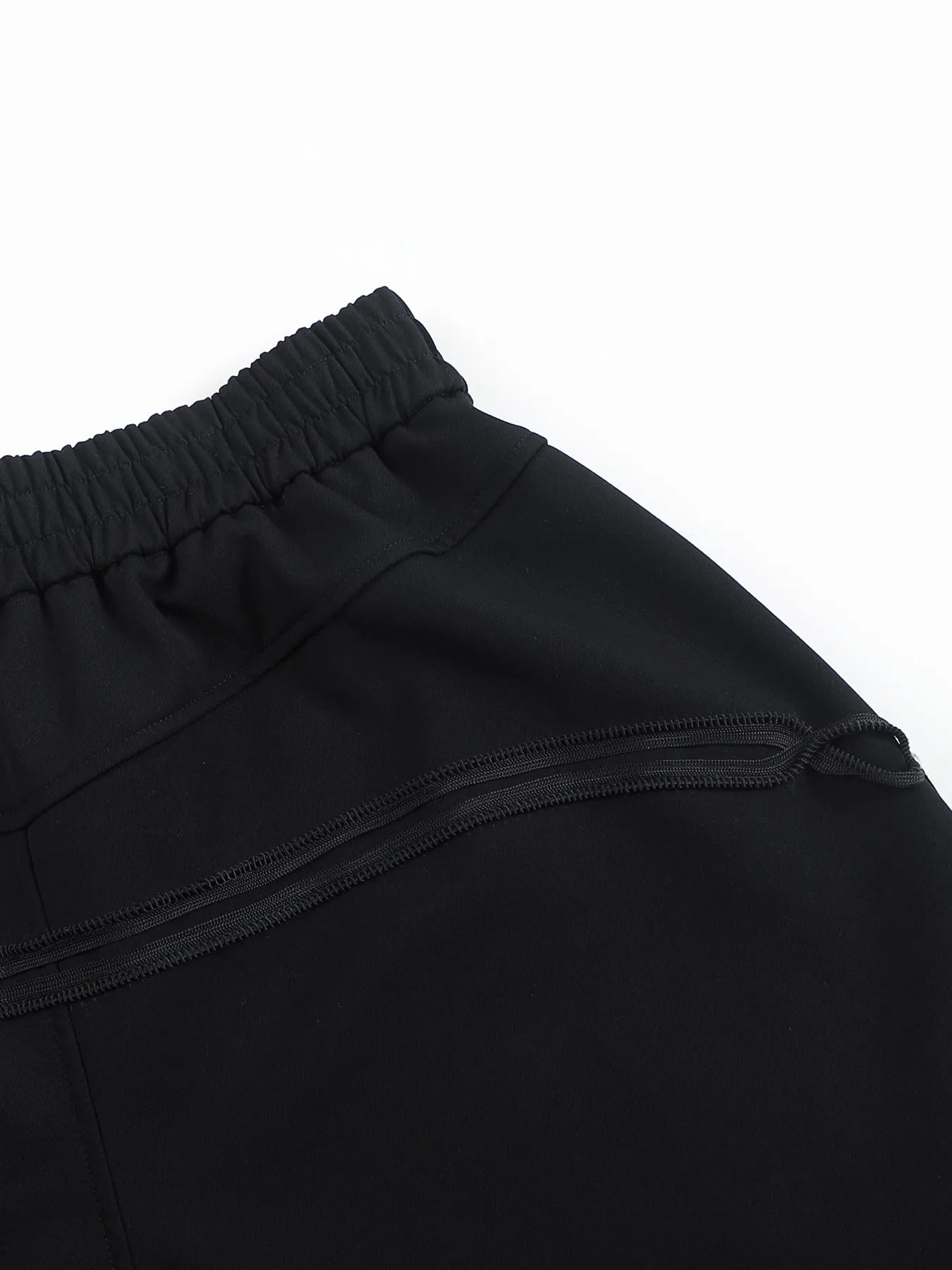 Serpent belt Regimental-stripe trousers