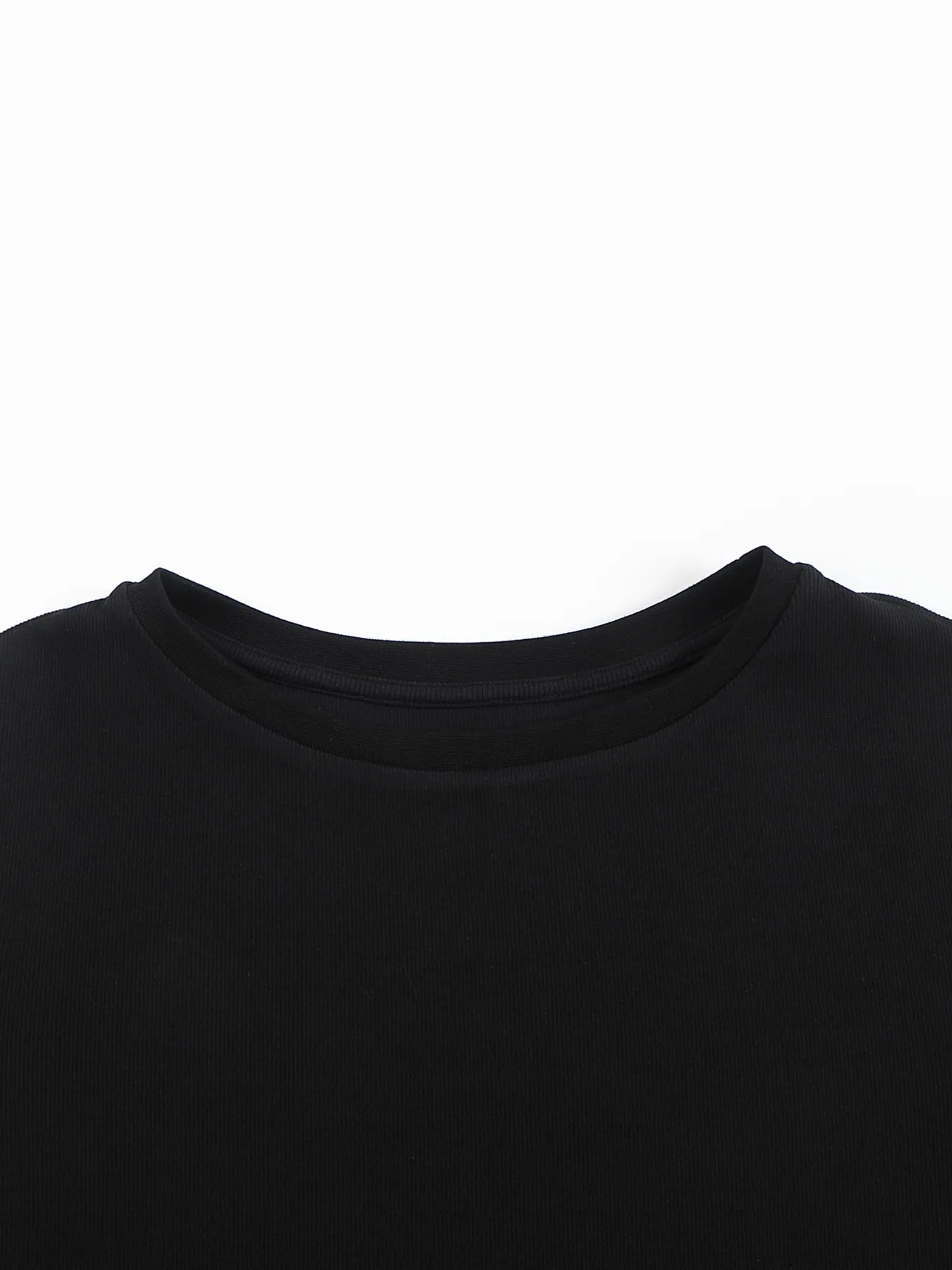 Sleeve motif long-sleeve tee