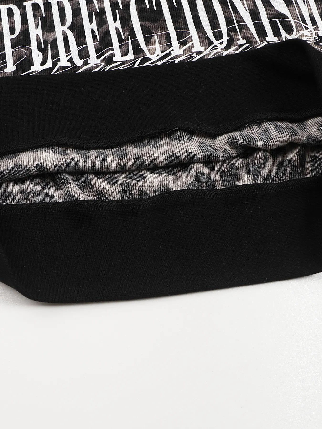Leopard print polo shirt