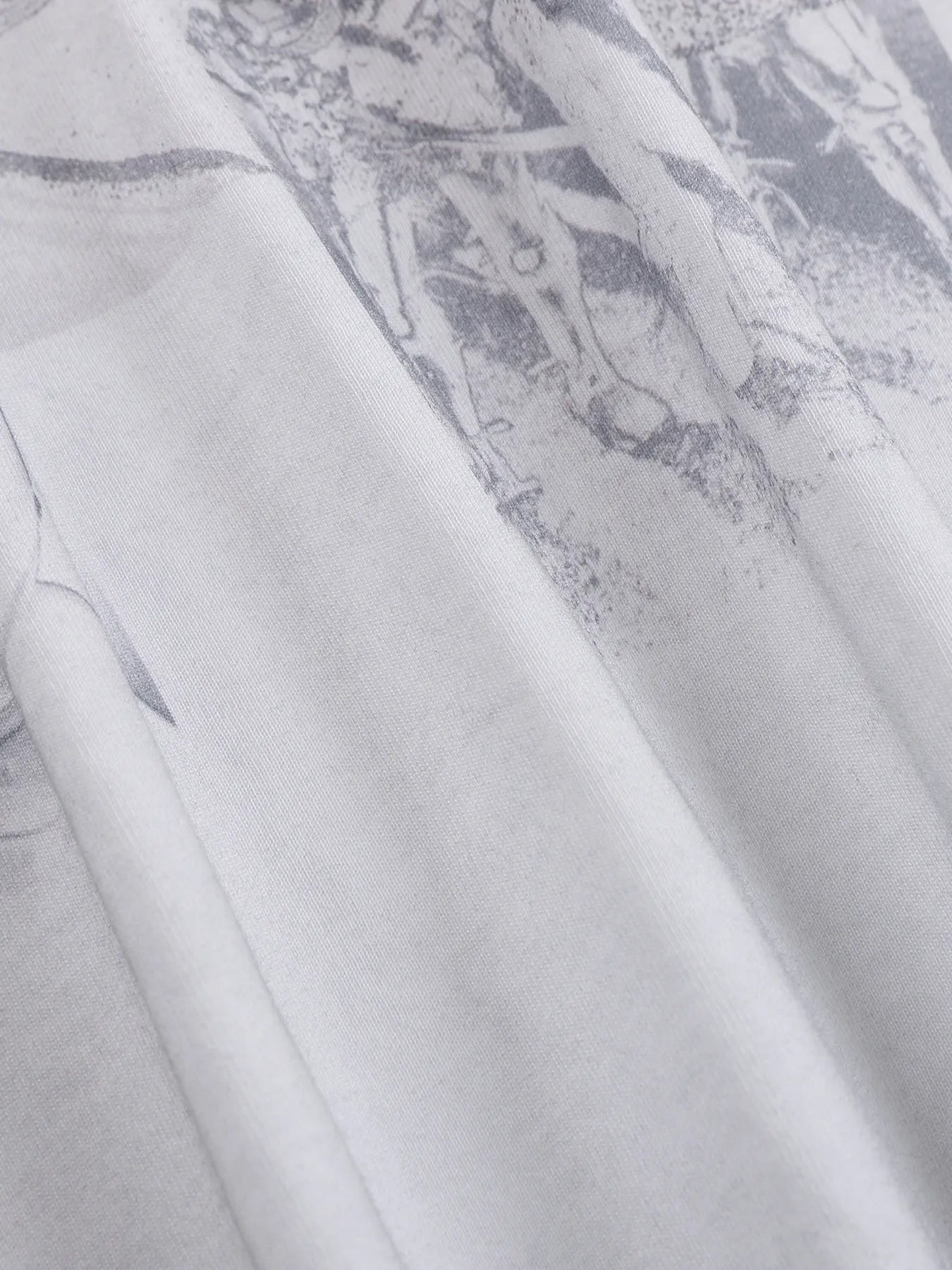 Retro-style, aged-out fit T-shirt