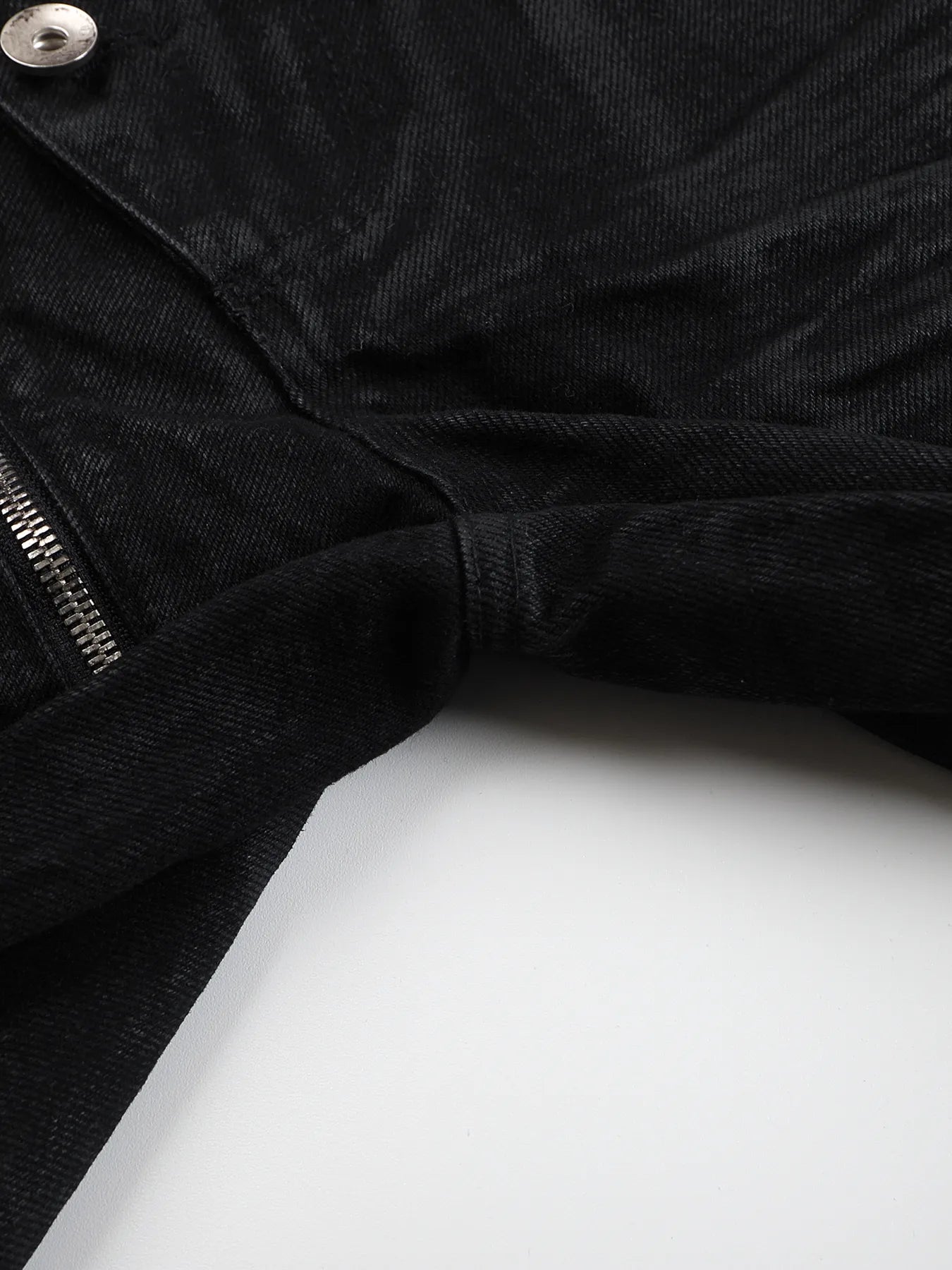 Skinny jeans with double waists