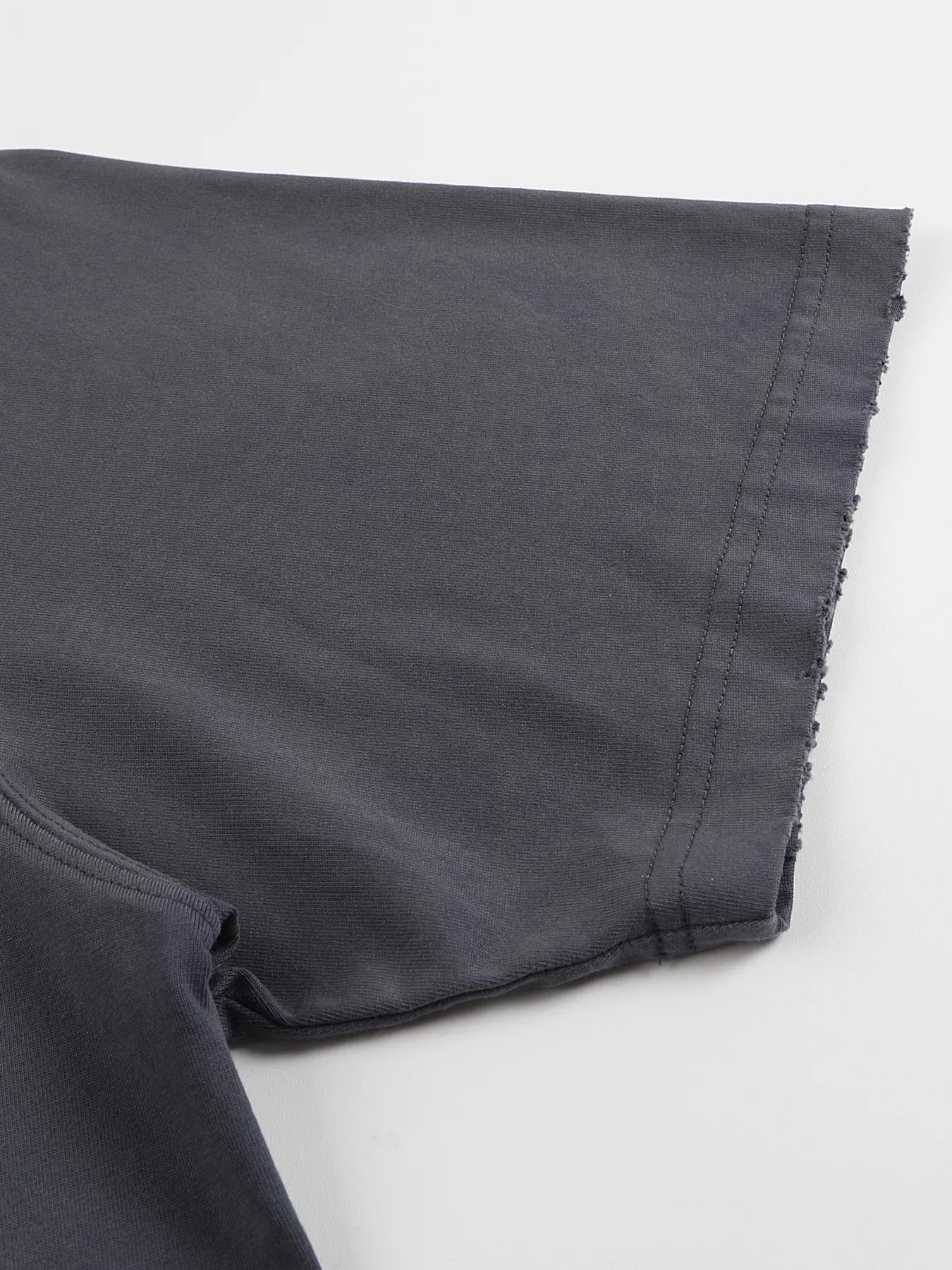 Water-washed, aged-style T-shirt