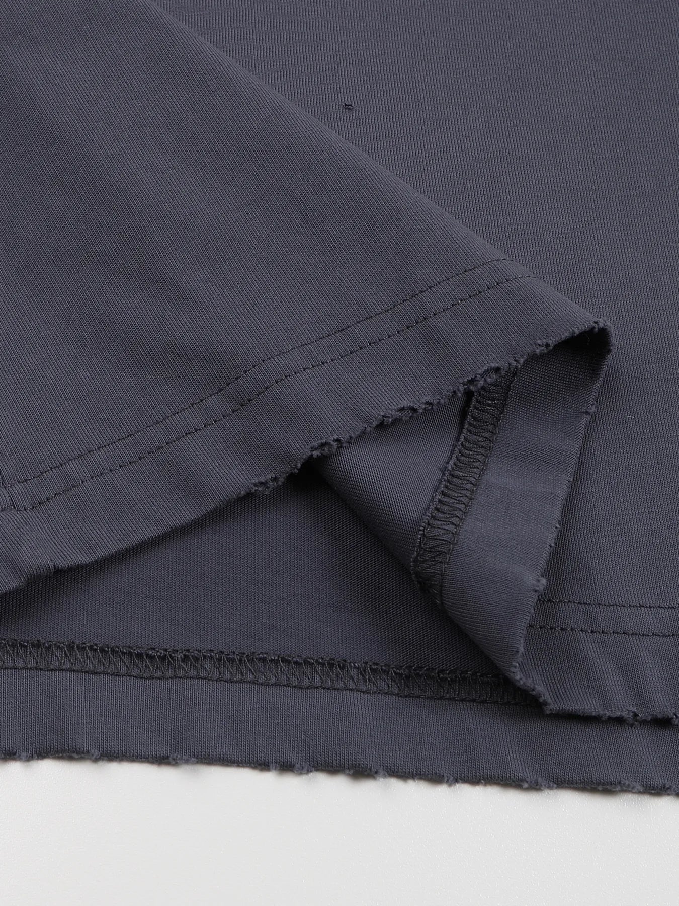 Water-washed, aged-style T-shirt
