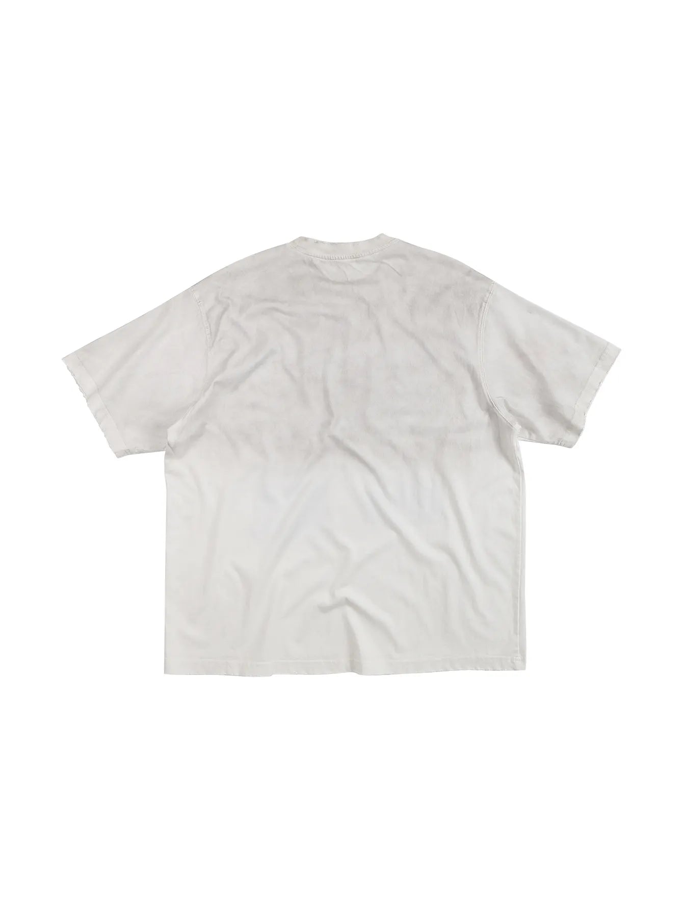 Water-washed, aged-style T-shirt