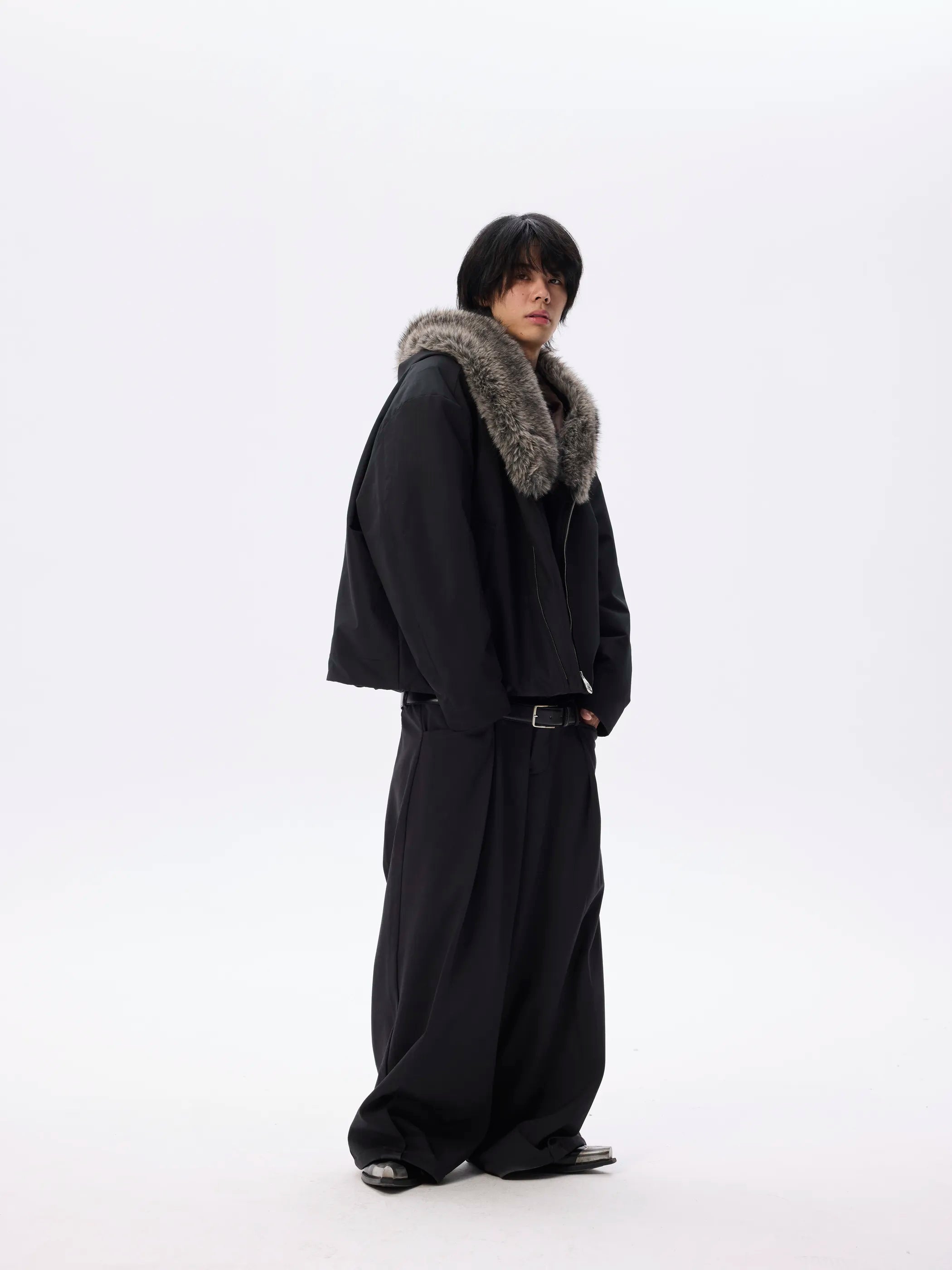 Model shot of Zip-Off Waterproof Padded Coat 2