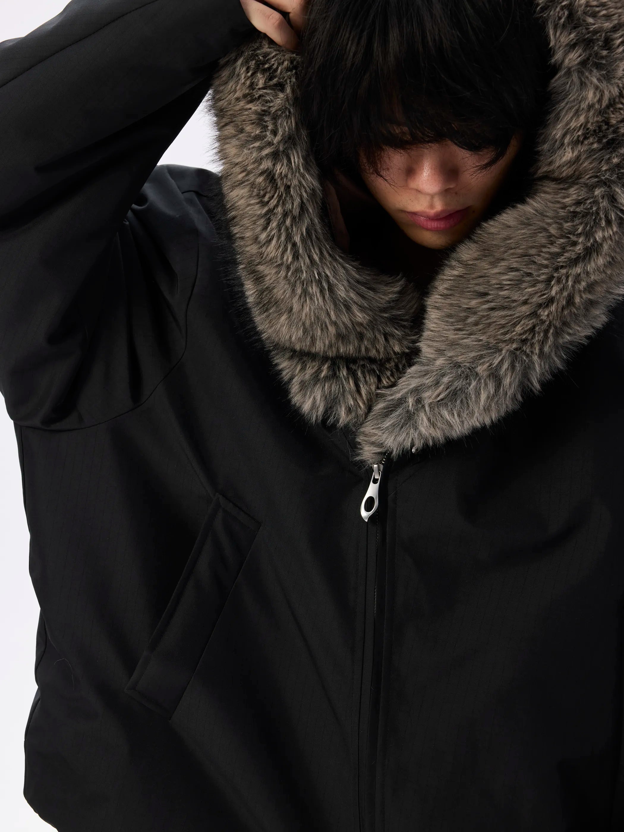 Model shot of Zip-Off Waterproof Padded Coat 7