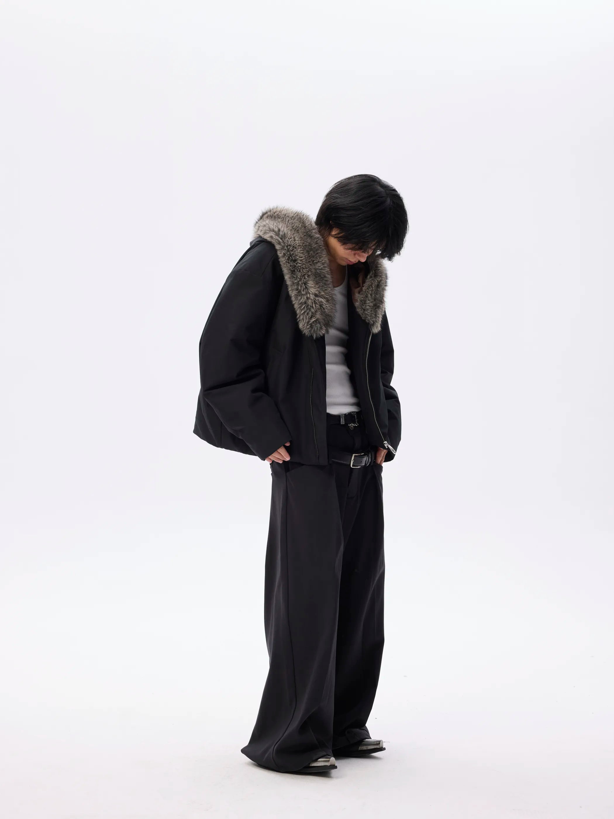 Model shot of Zip-Off Waterproof Padded Coat 8
