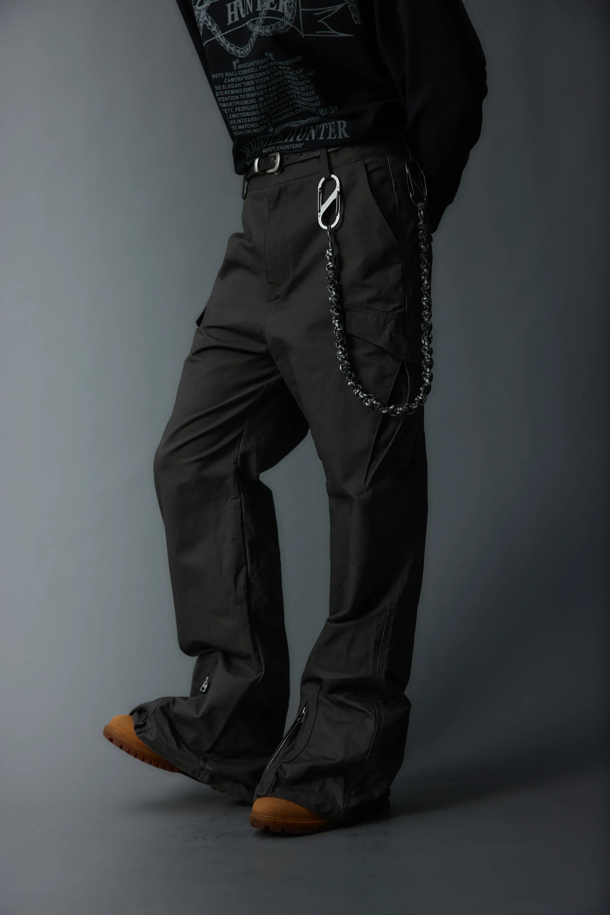 Model shot of Deconstructed Zip-Fasten Workwear 5