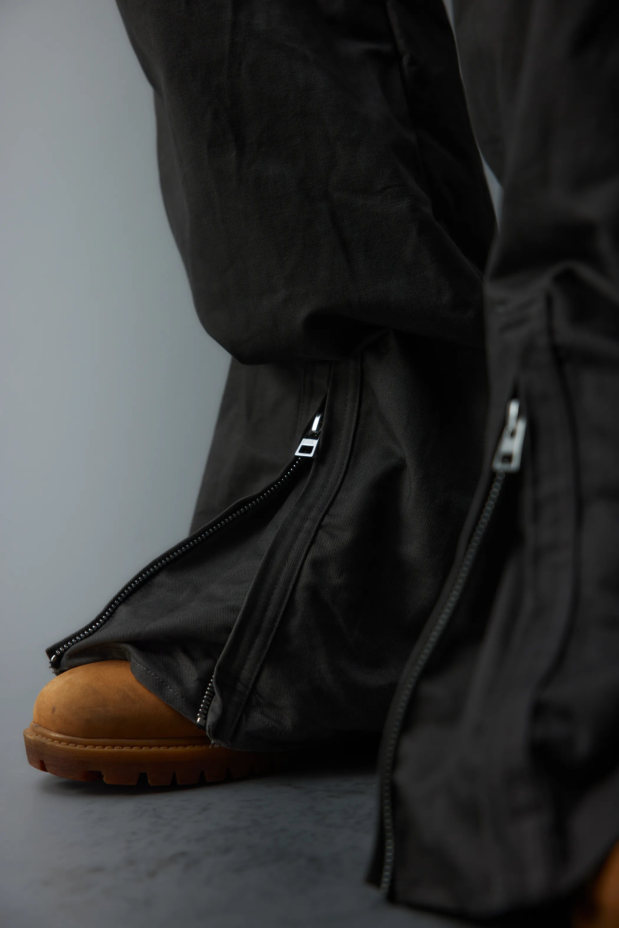 Model shot of Deconstructed Zip-Fasten Workwear 9