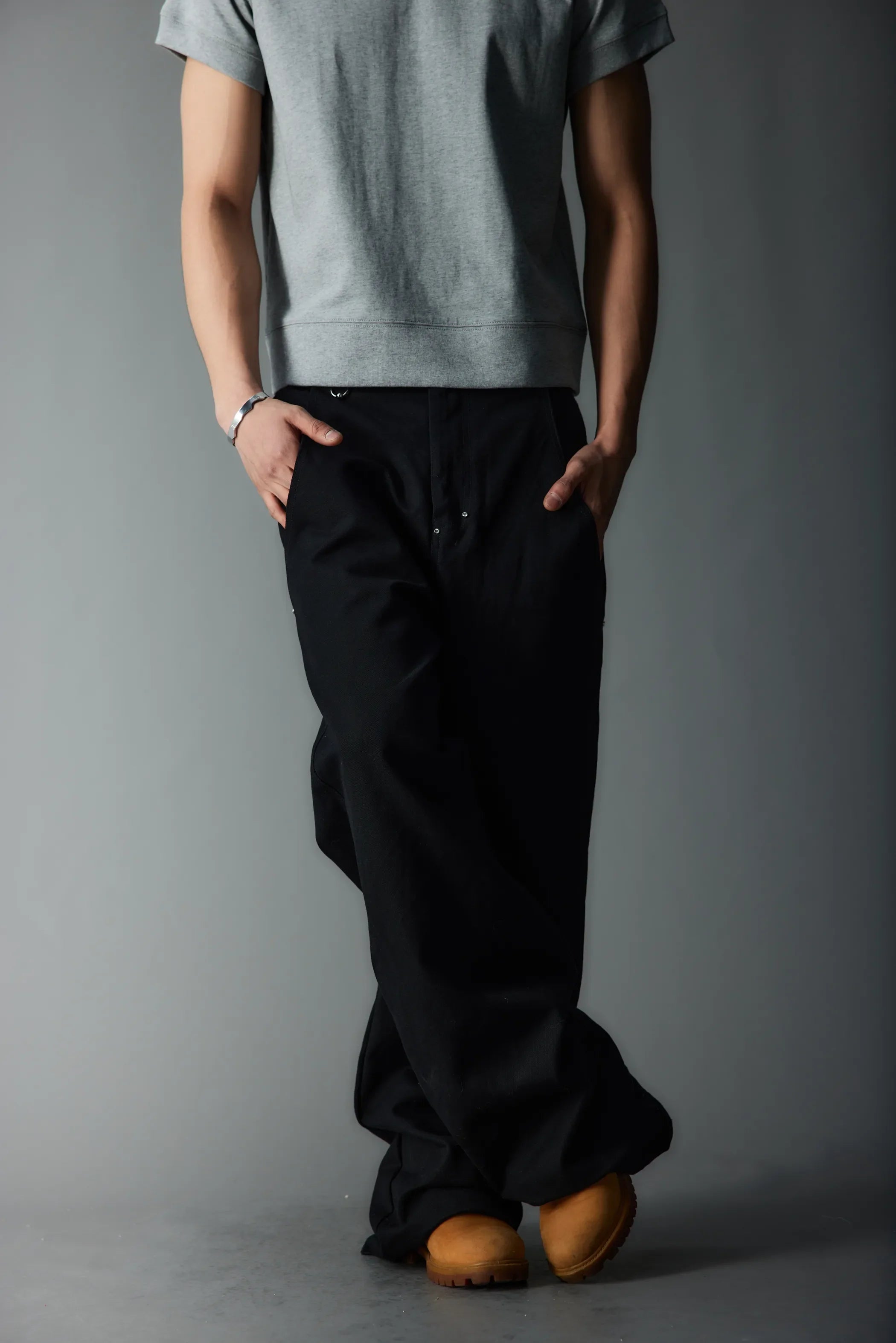 Model shot of Lab-Grown Diamond Streetwear Jeans 4