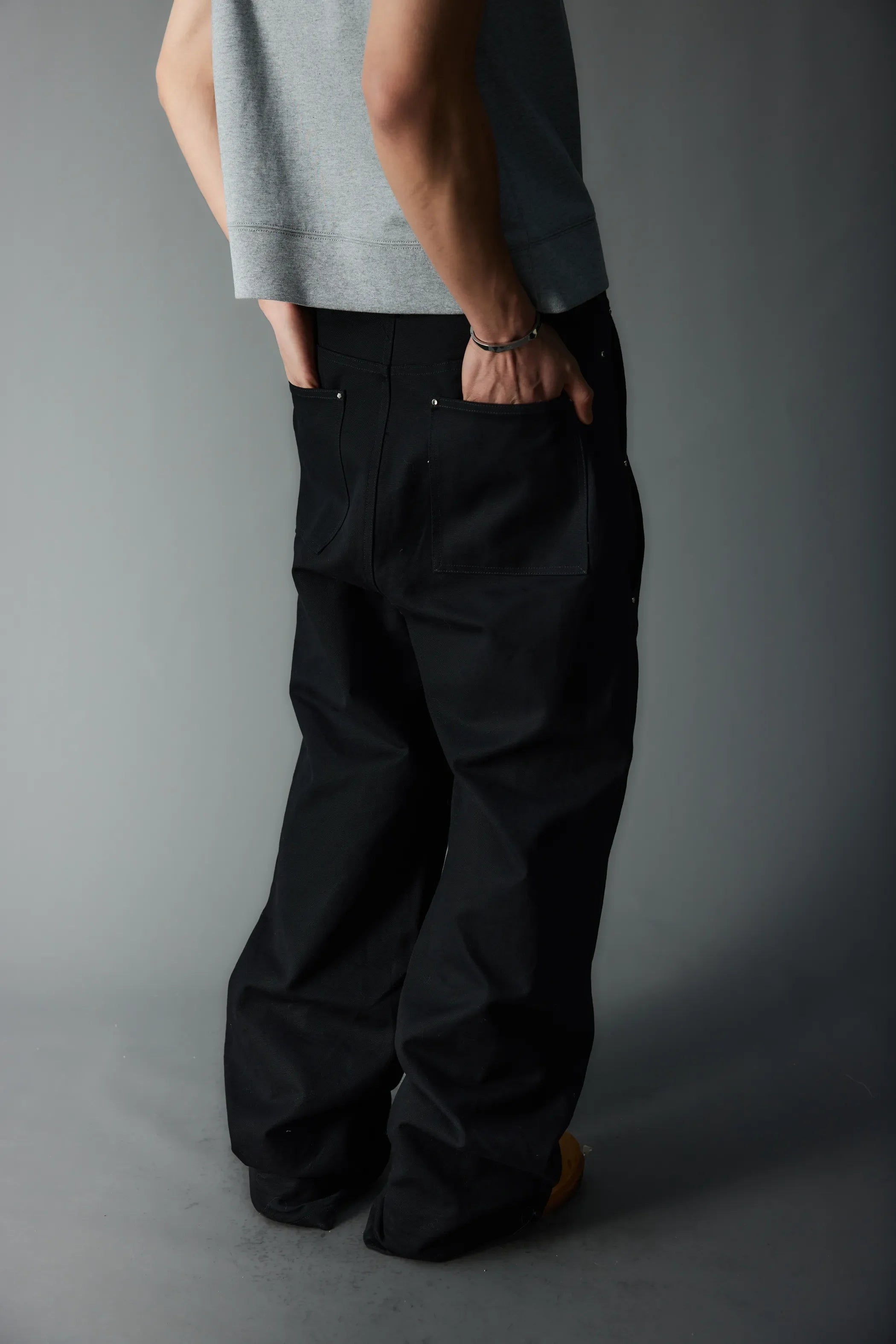 Model shot of Lab-Grown Diamond Streetwear Jeans 5