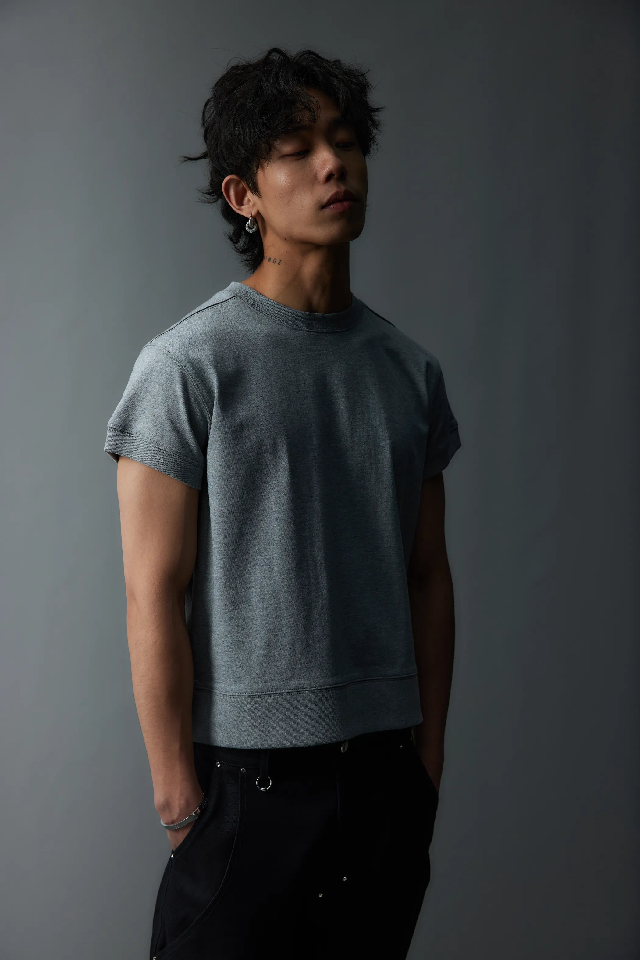 Main shot of Leather-Label Premium Cotton Tee
