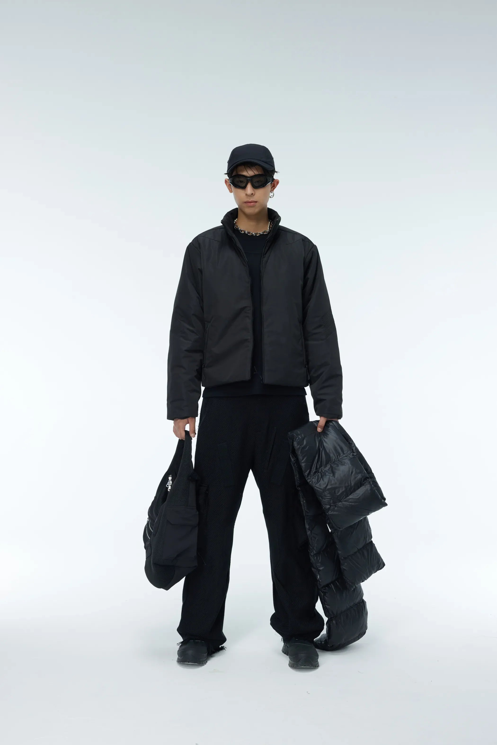 Model shot of Unisex Jacket - Architectural Cut 2