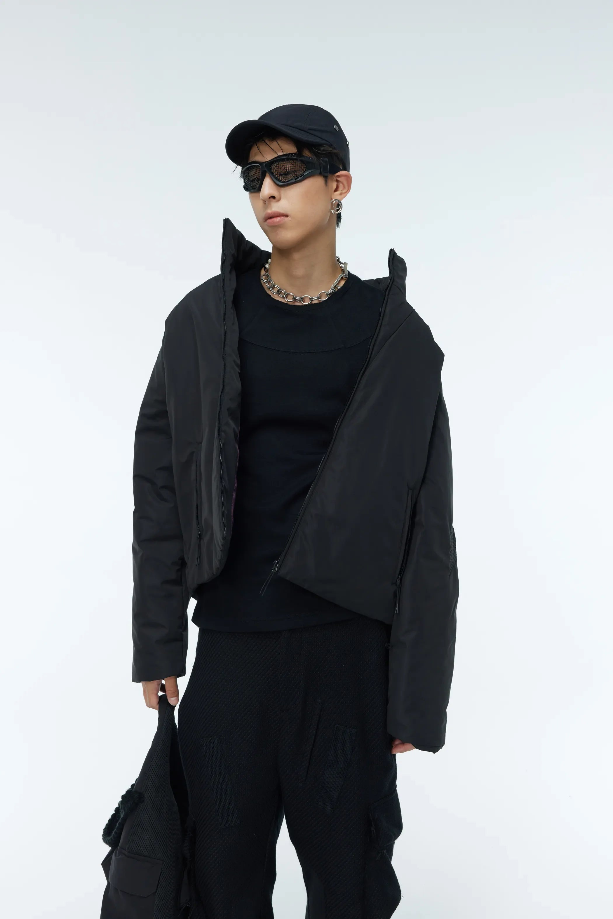 Model shot of Unisex Jacket - Architectural Cut 5