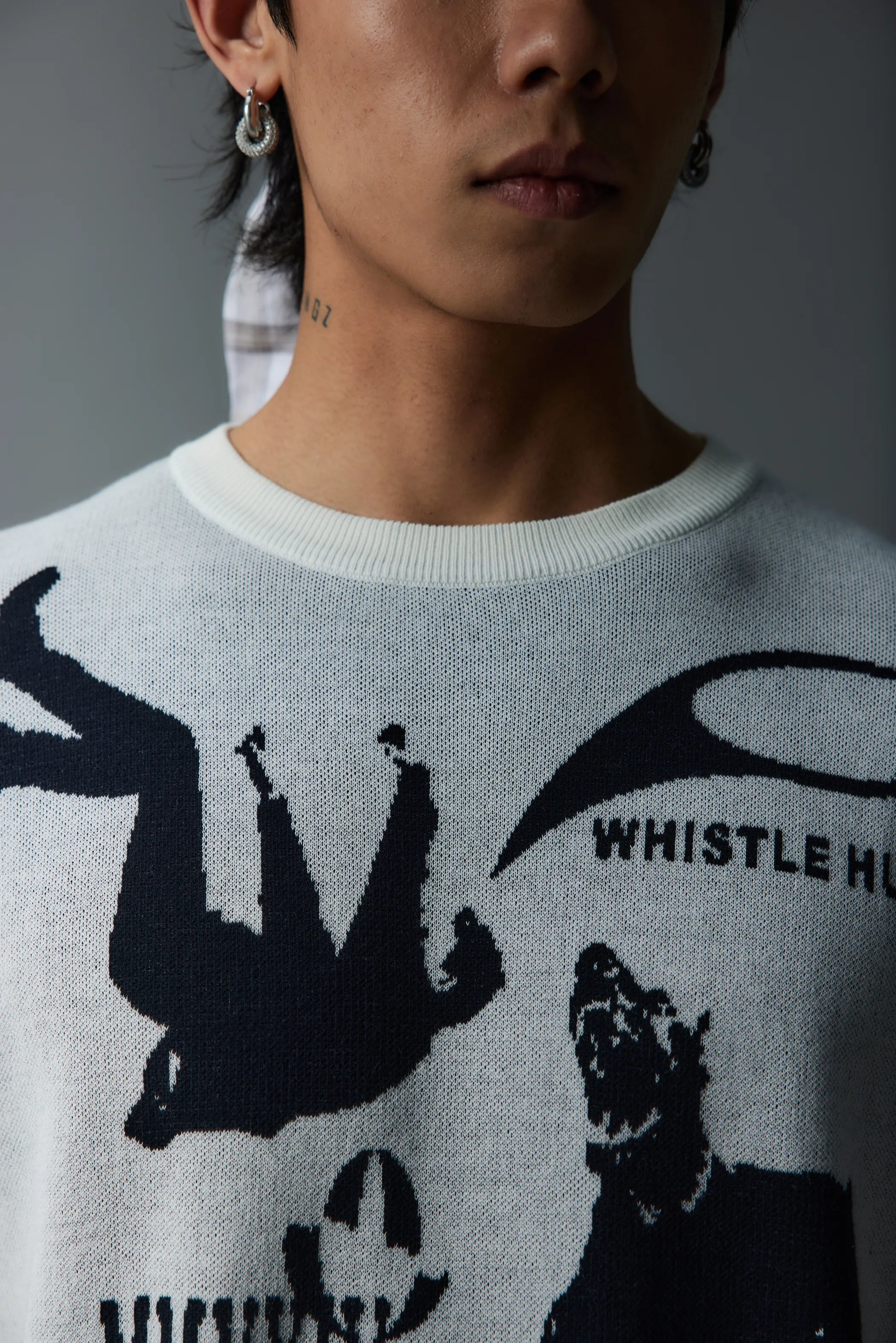 Model shot of Vintage Graphic Jersey Tee 5