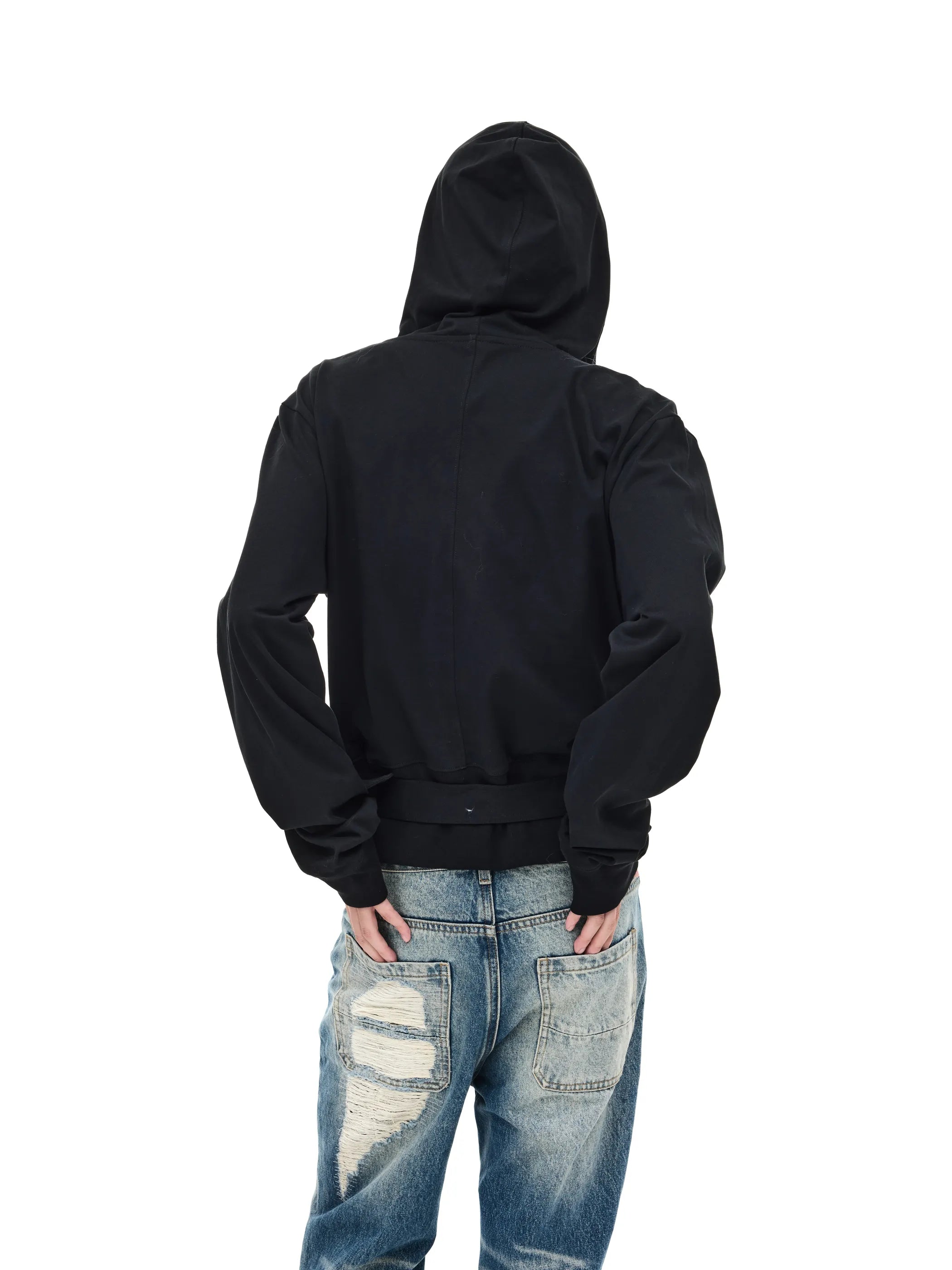 Deep V Hoodie