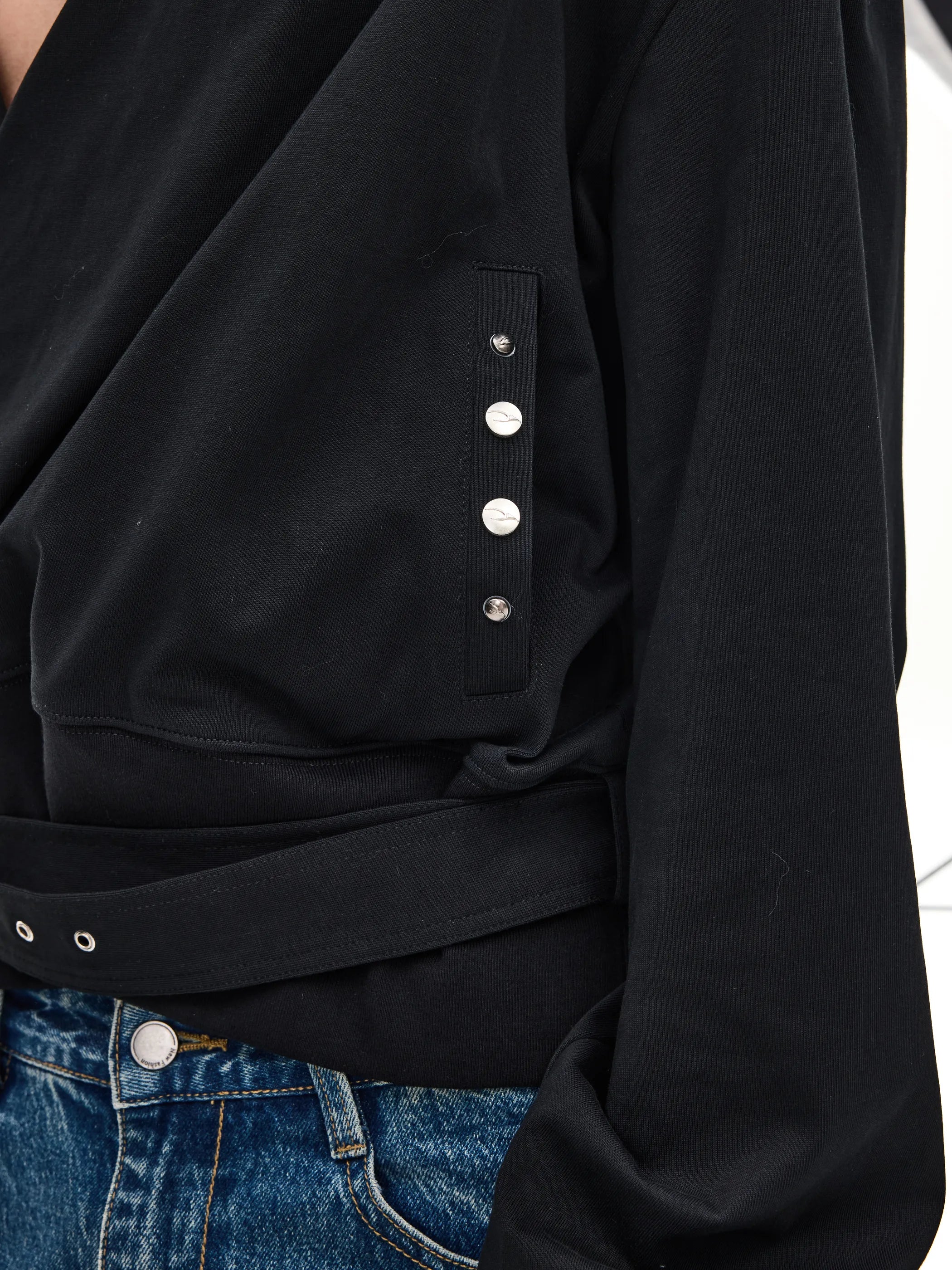 Deep V Hoodie