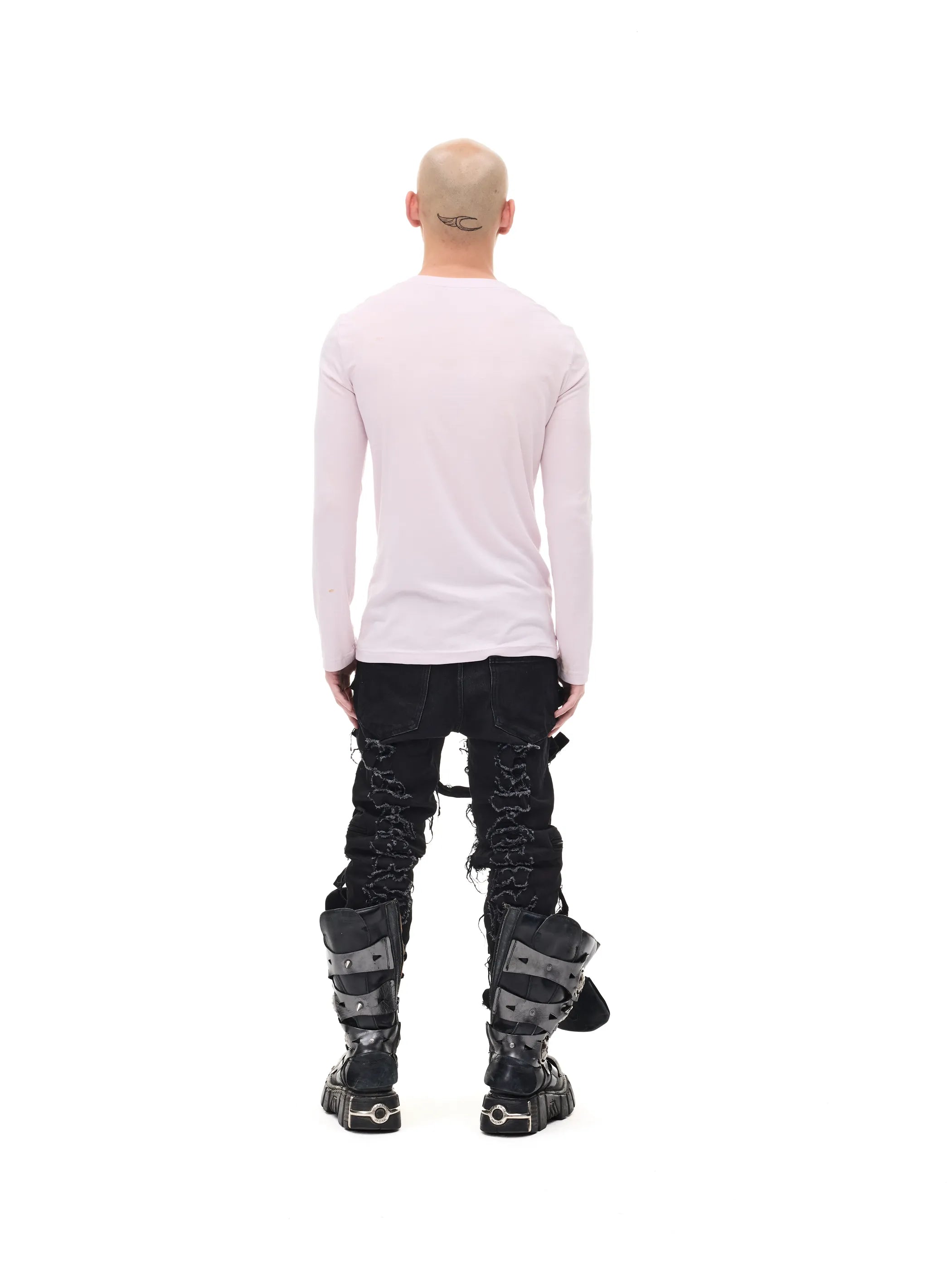 Printed Slim-fit Stretch Tee