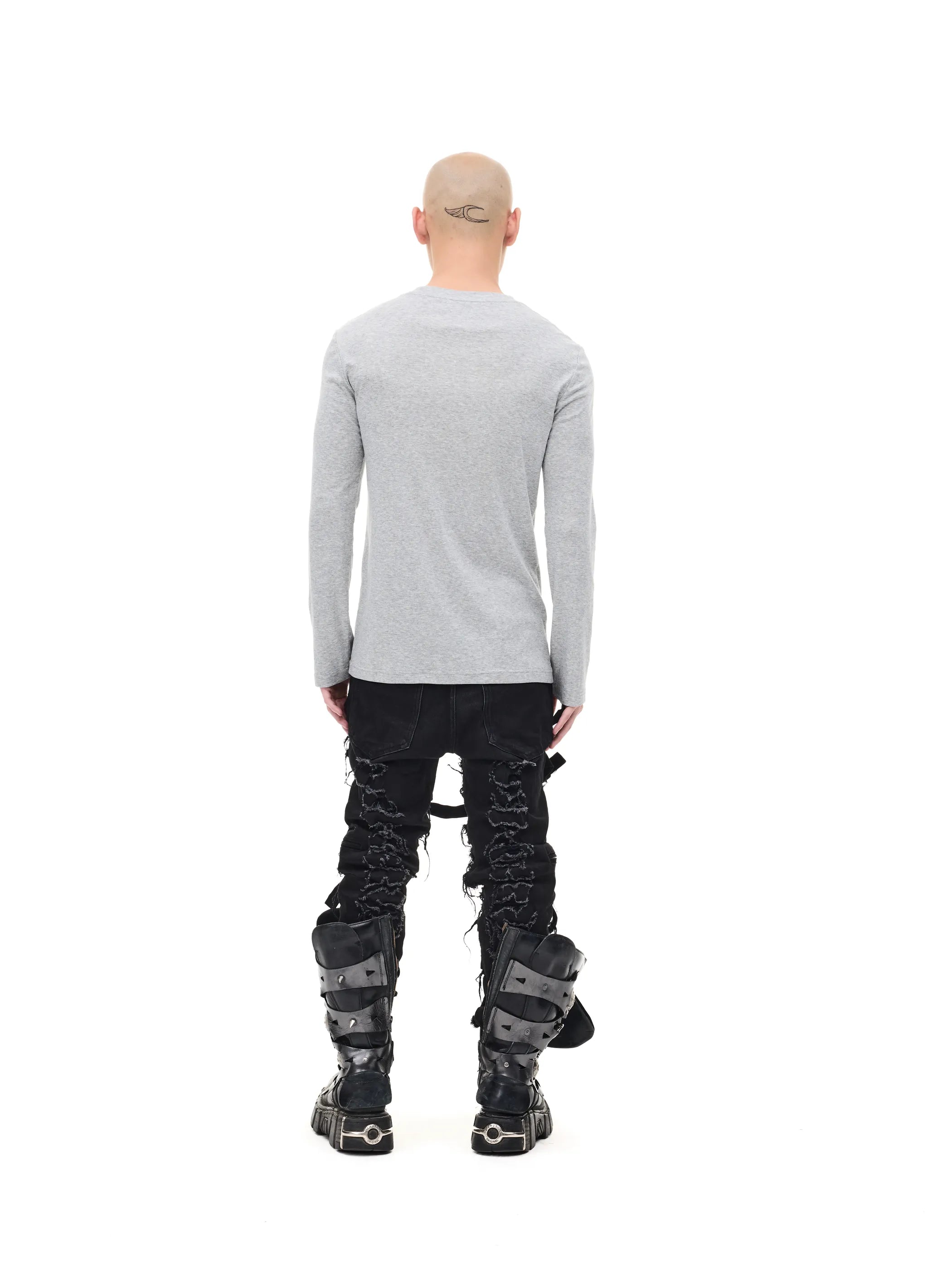 Printed Slim-fit Stretch Tee