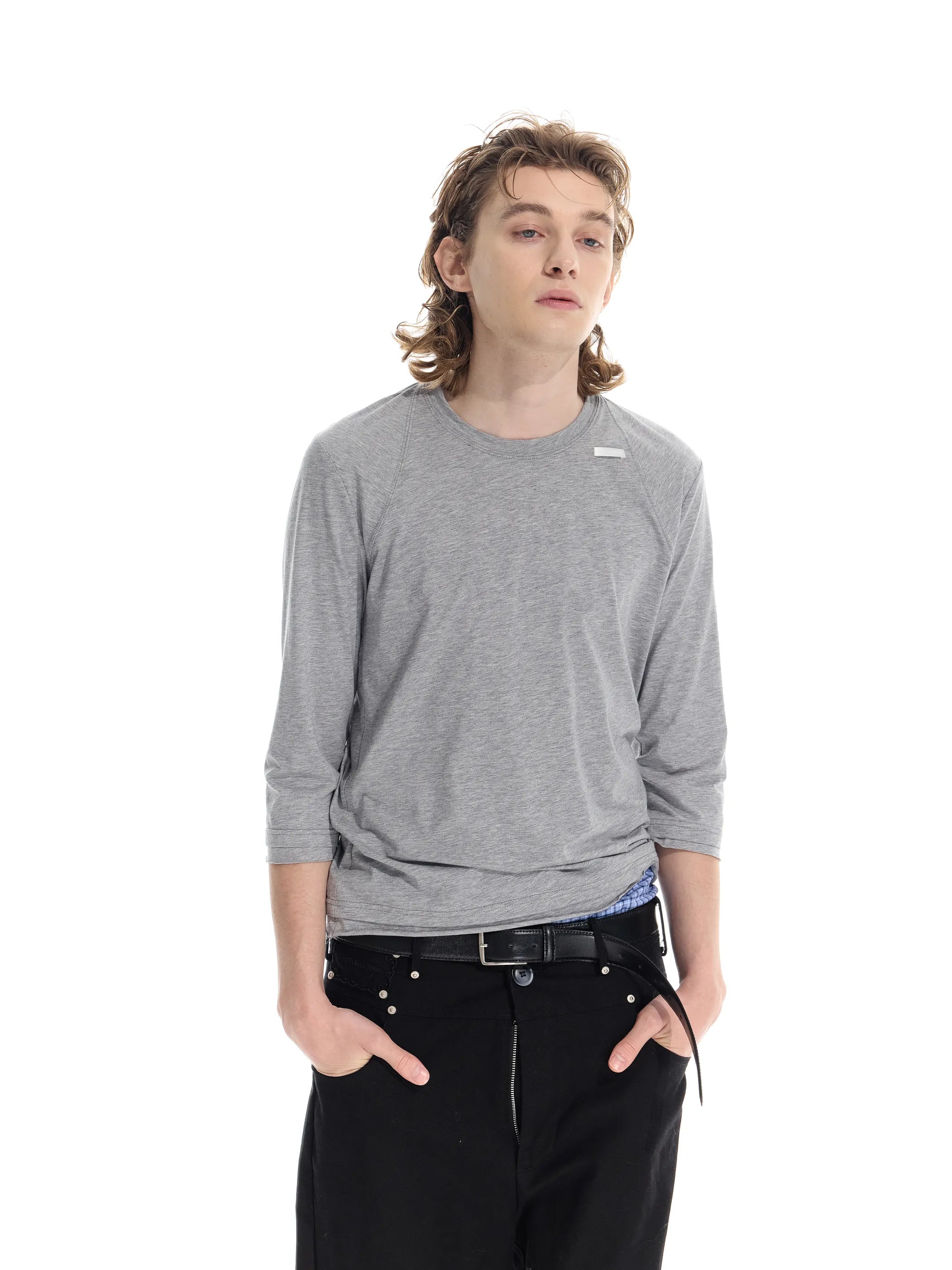 Model shot of Cooling Mid-Sleeve T-Shirt 3