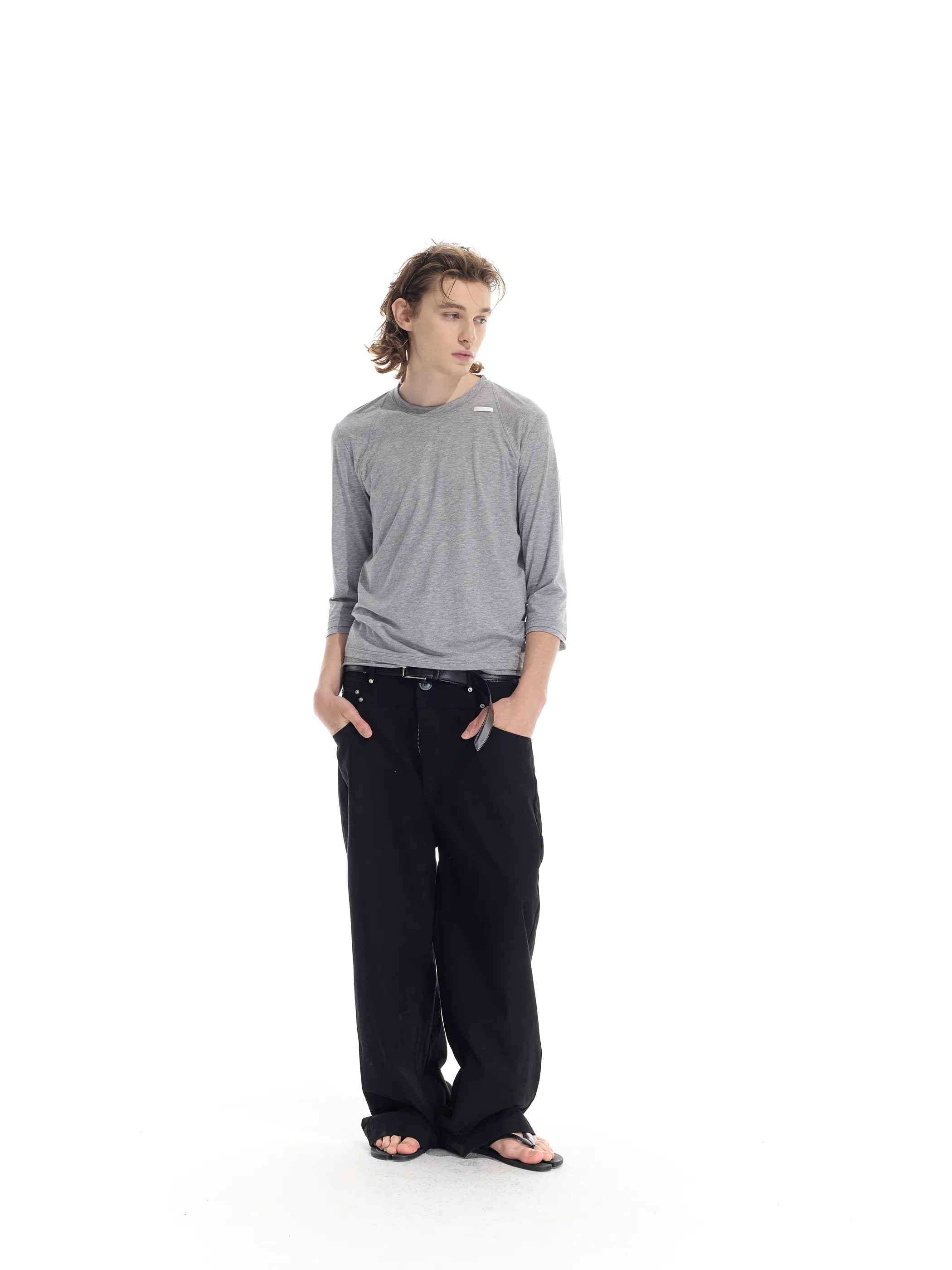 Model shot of Cooling Mid-Sleeve T-Shirt 6