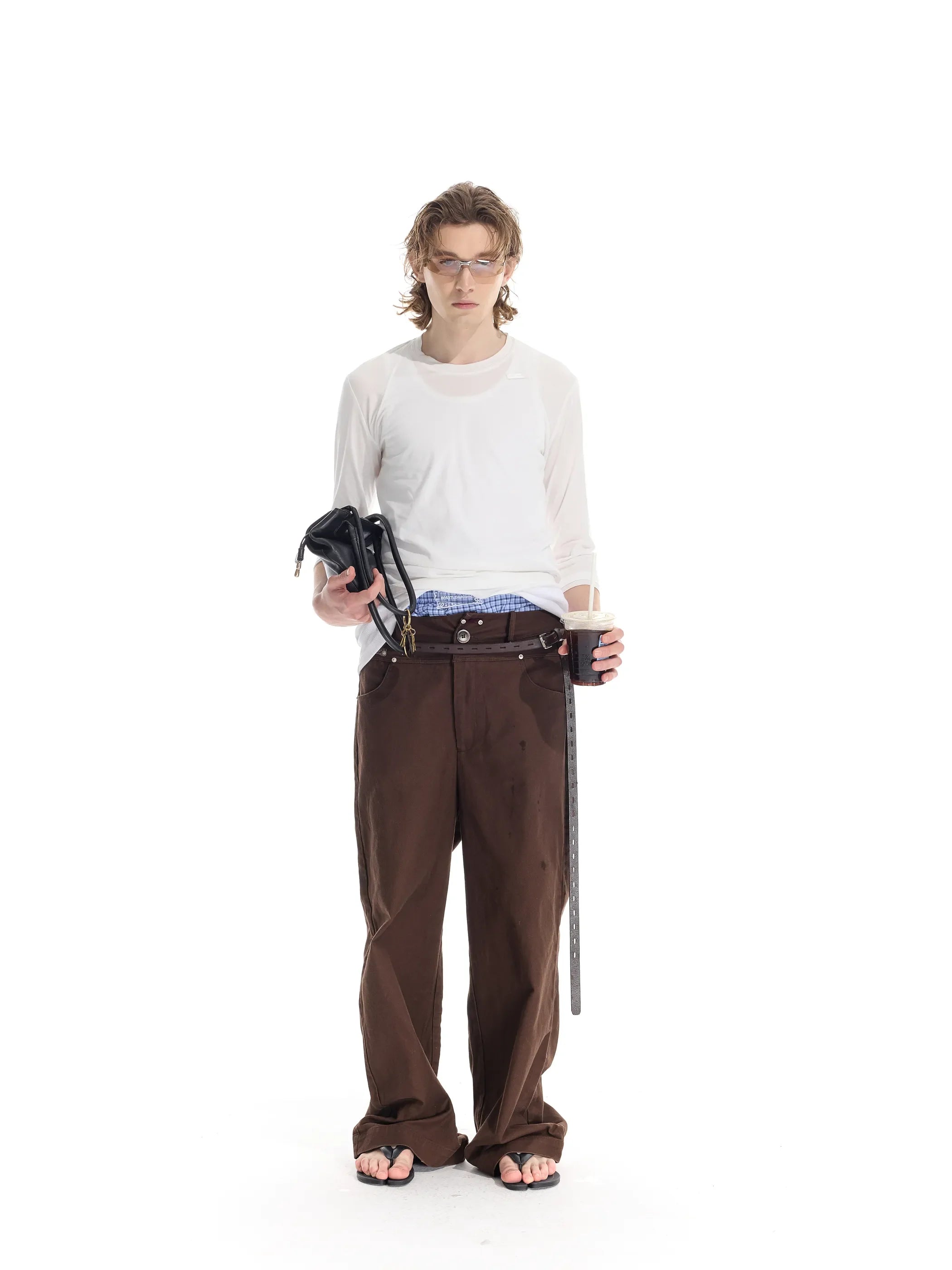 Model shot of Cooling Mid-Sleeve T-Shirt 2
