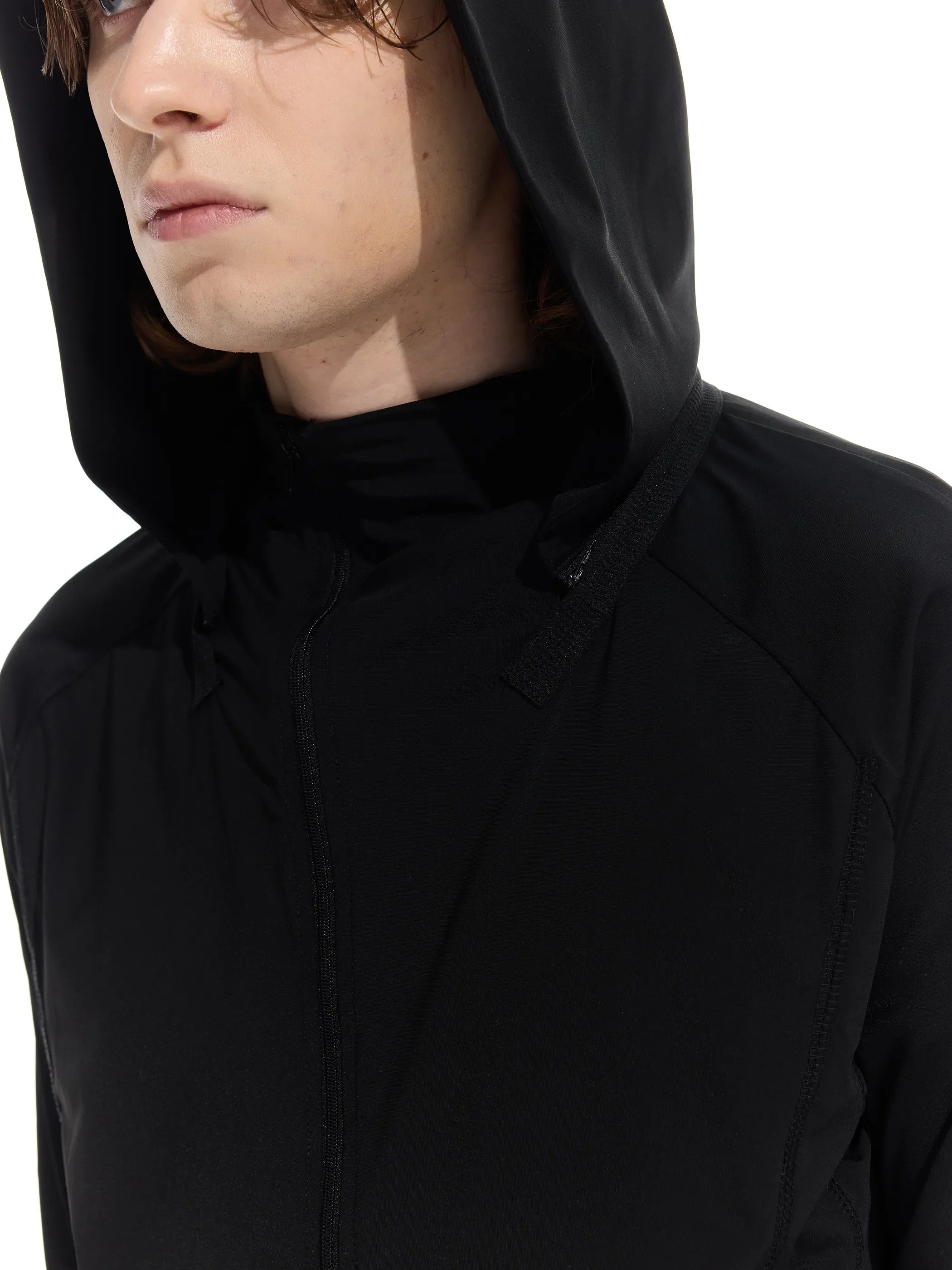 Model shot of UPF50+ Detachable Hood Sun Protection Jacket 4